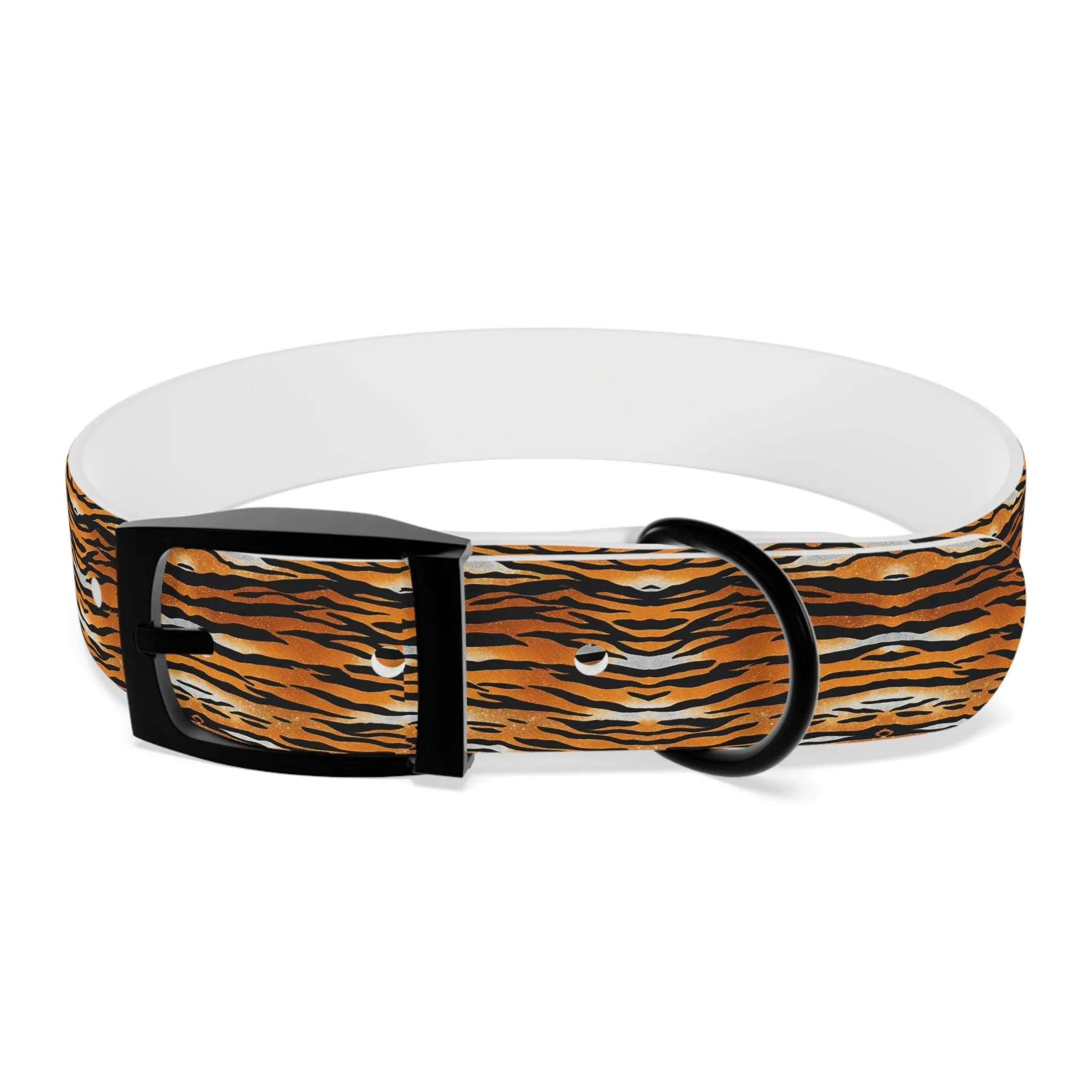 Tiger Print Dog Collar
