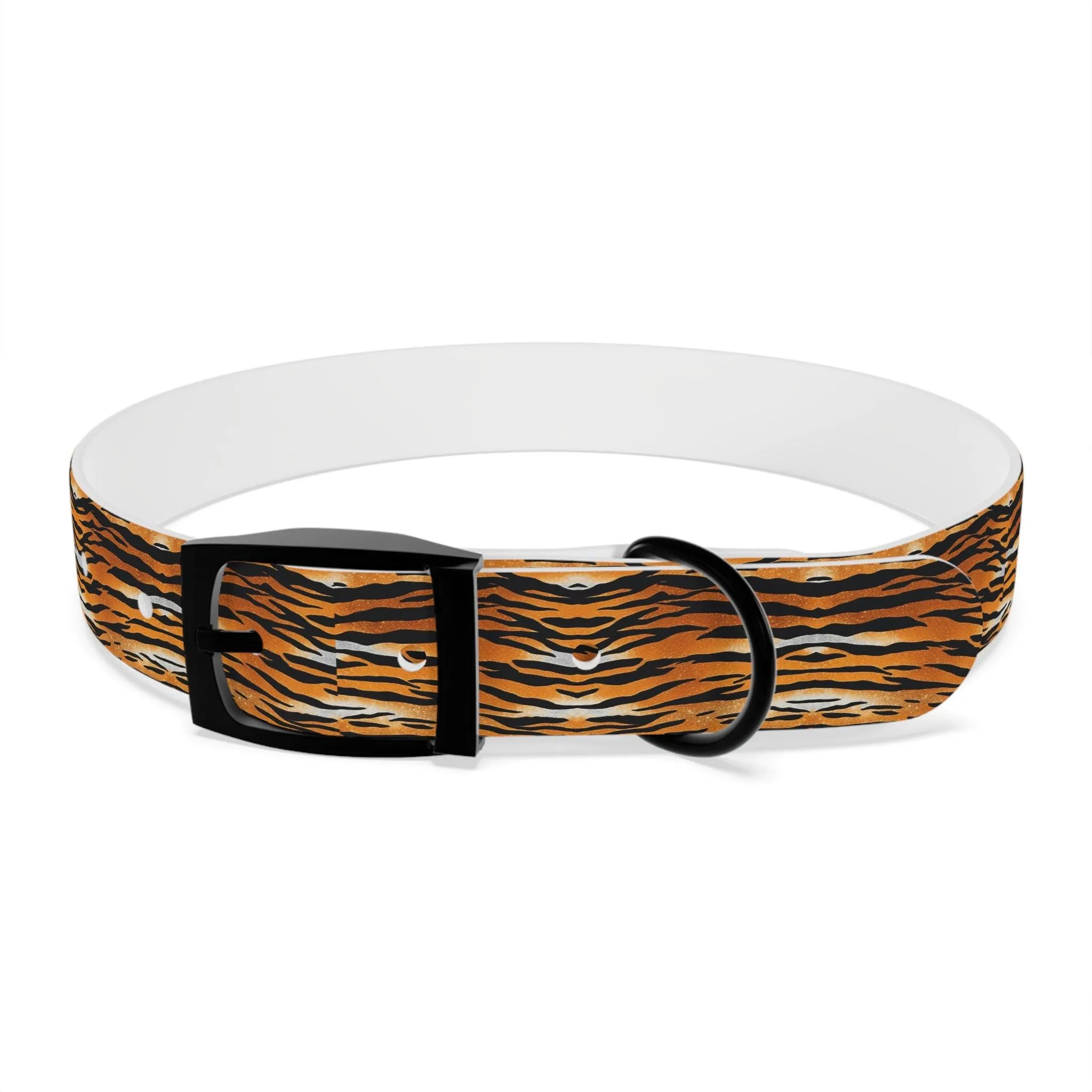 Tiger Print Dog Collar
