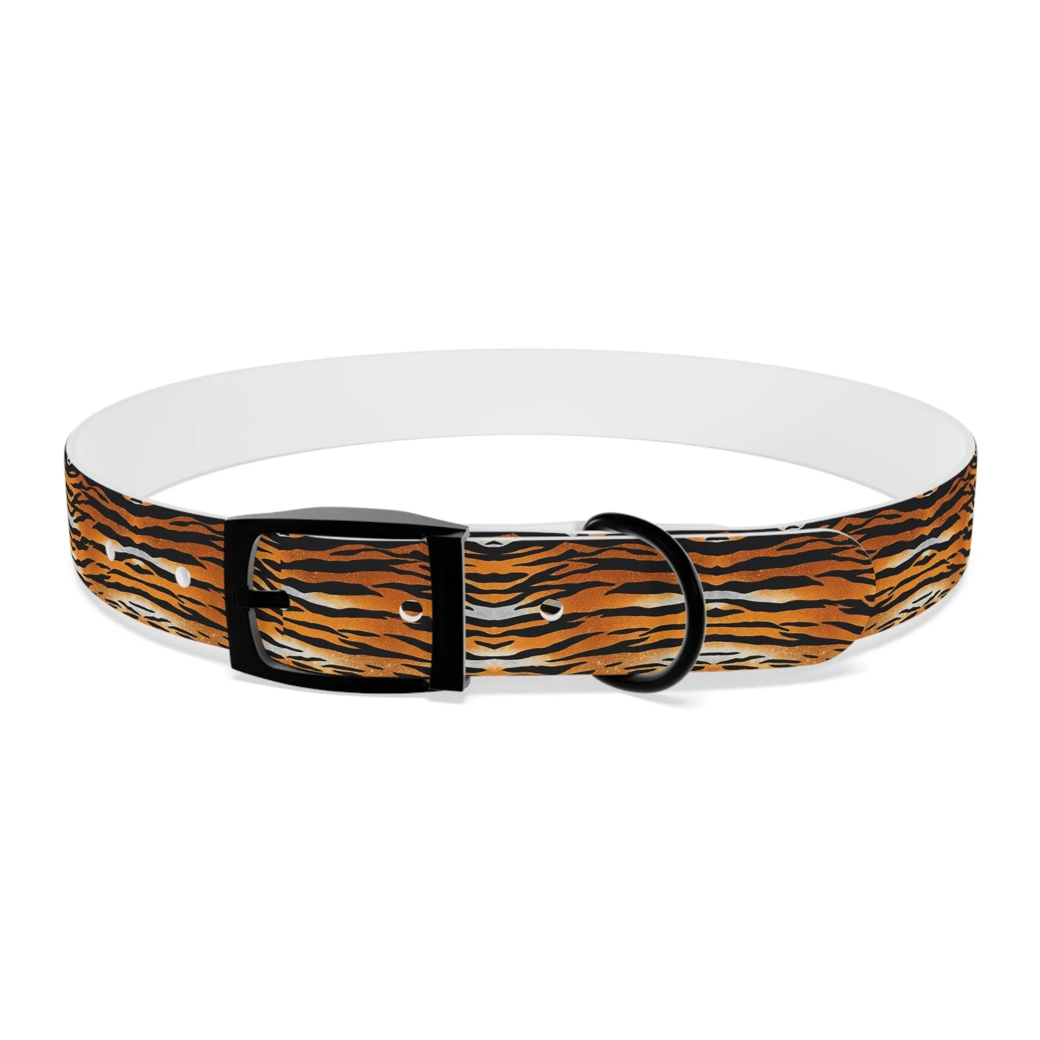 Tiger Print Dog Collar