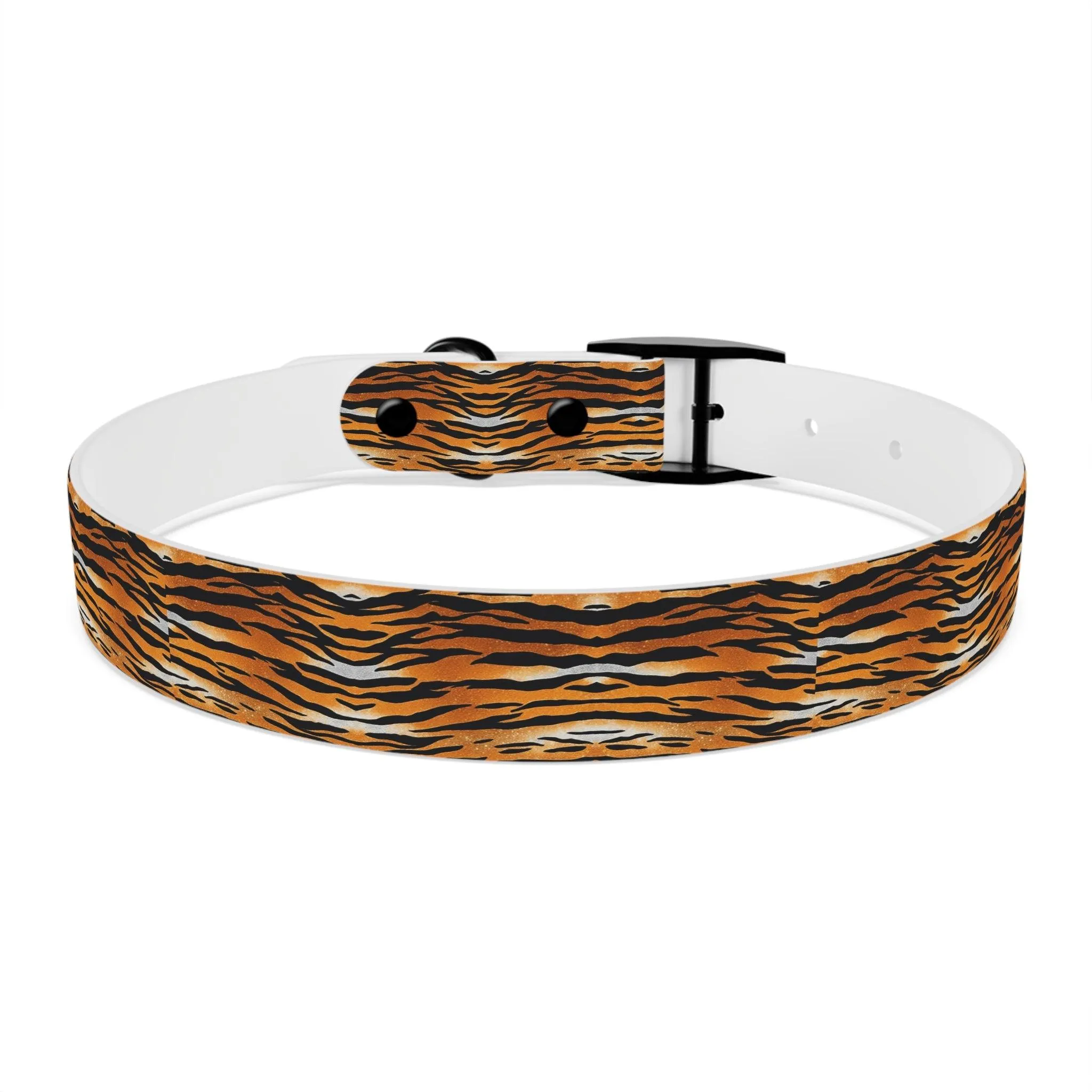 Tiger Print Dog Collar