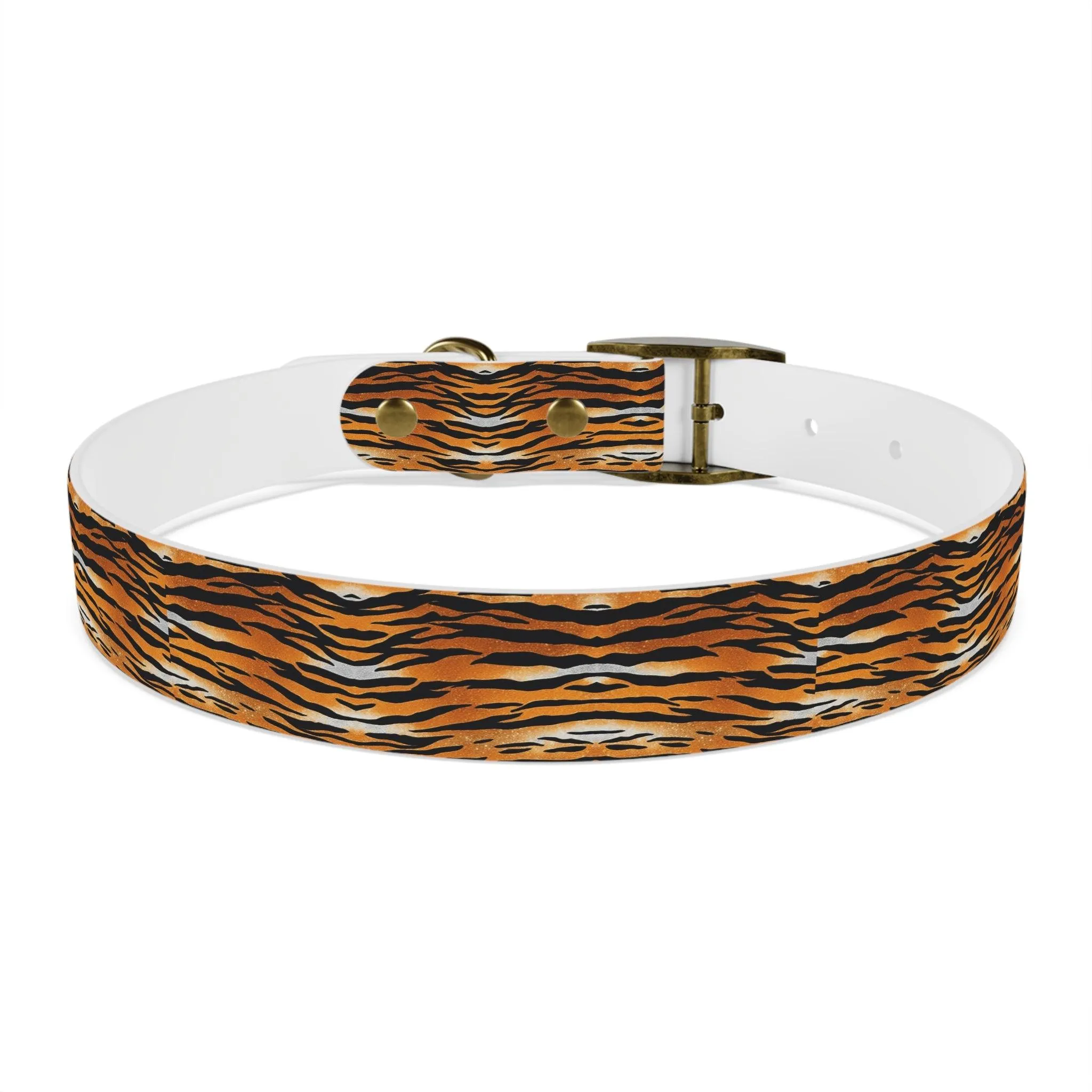 Tiger Print Dog Collar