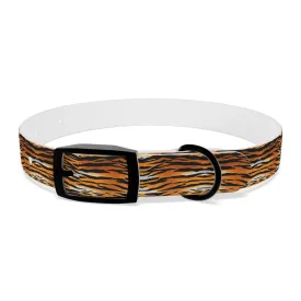 Tiger Print Dog Collar