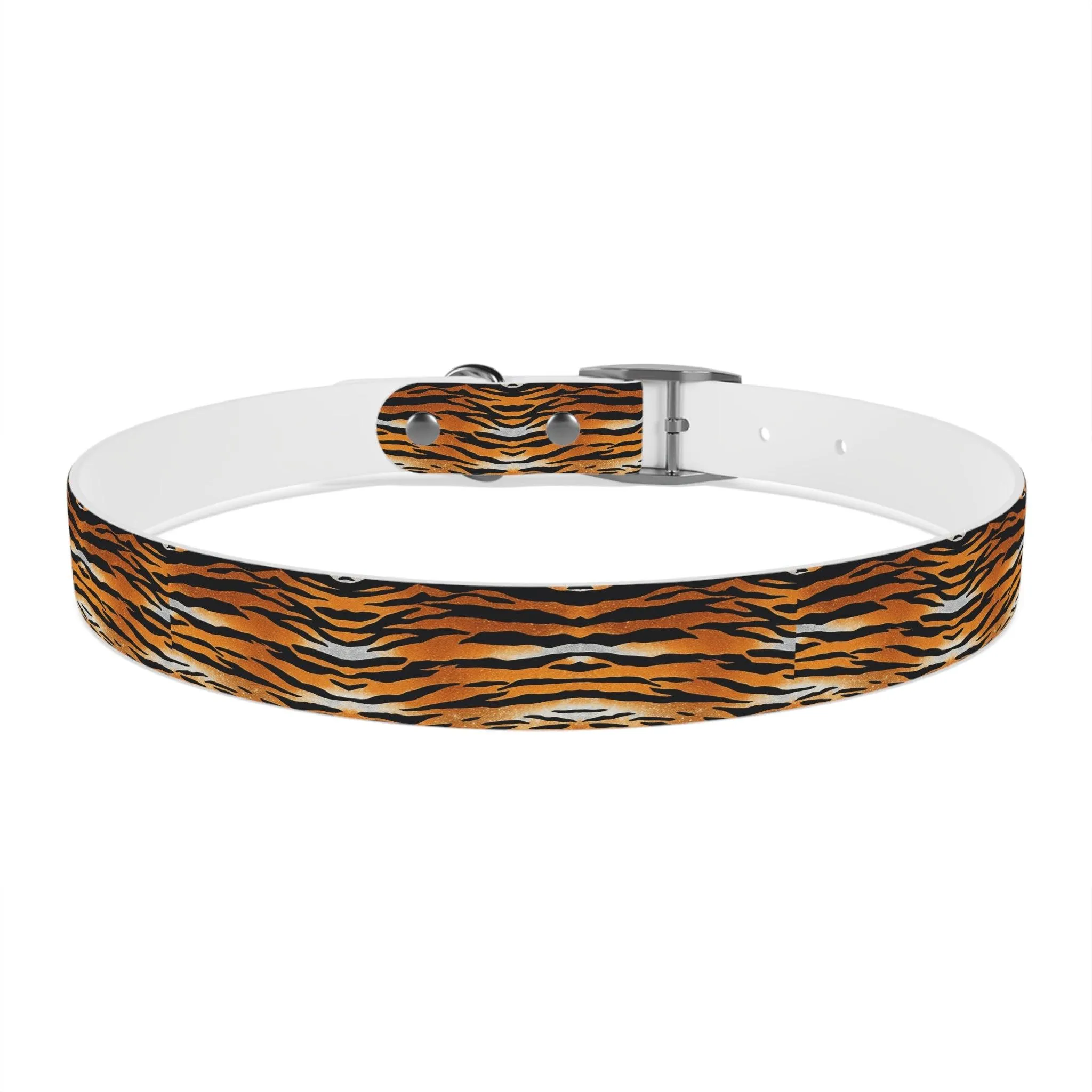 Tiger Print Dog Collar