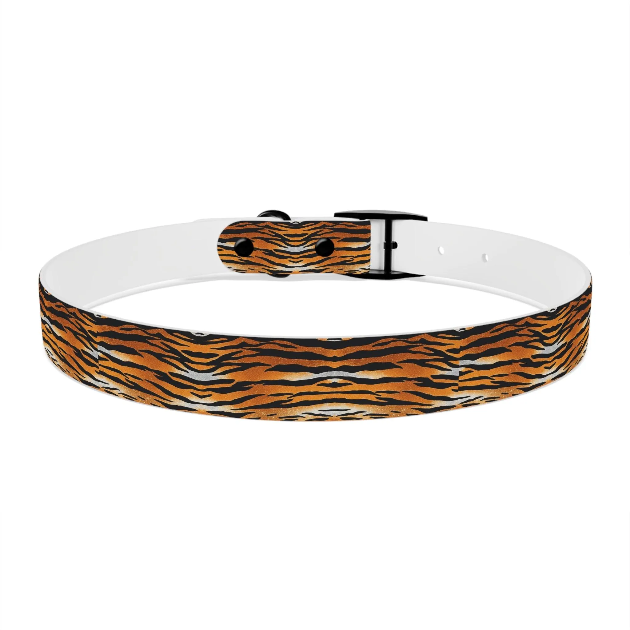 Tiger Print Dog Collar