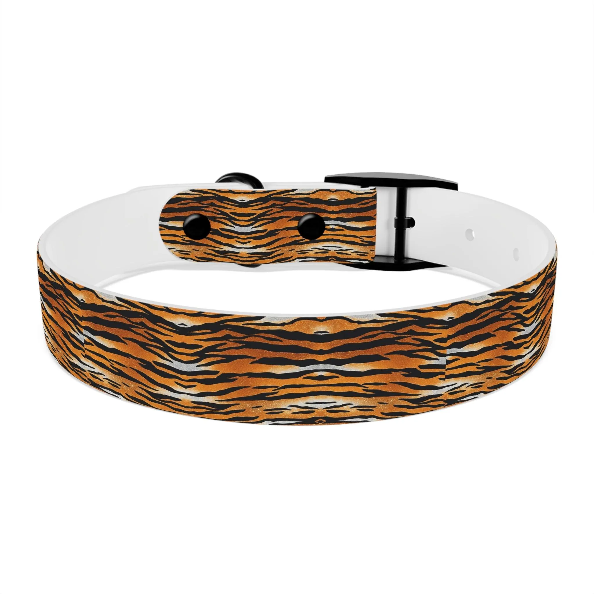 Tiger Print Dog Collar