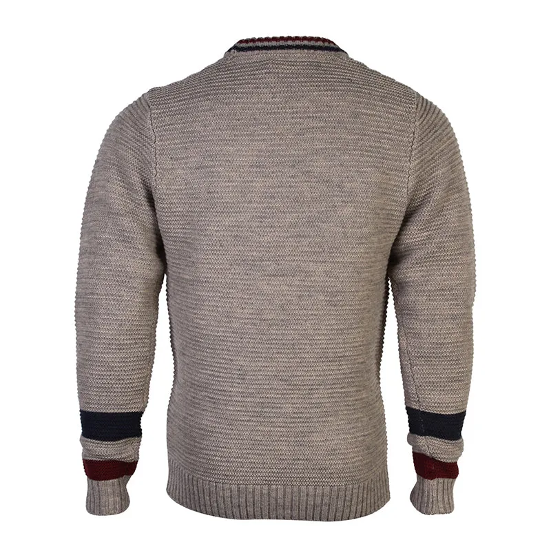 Tokyo Laundry Jack knitted jumper in taupe