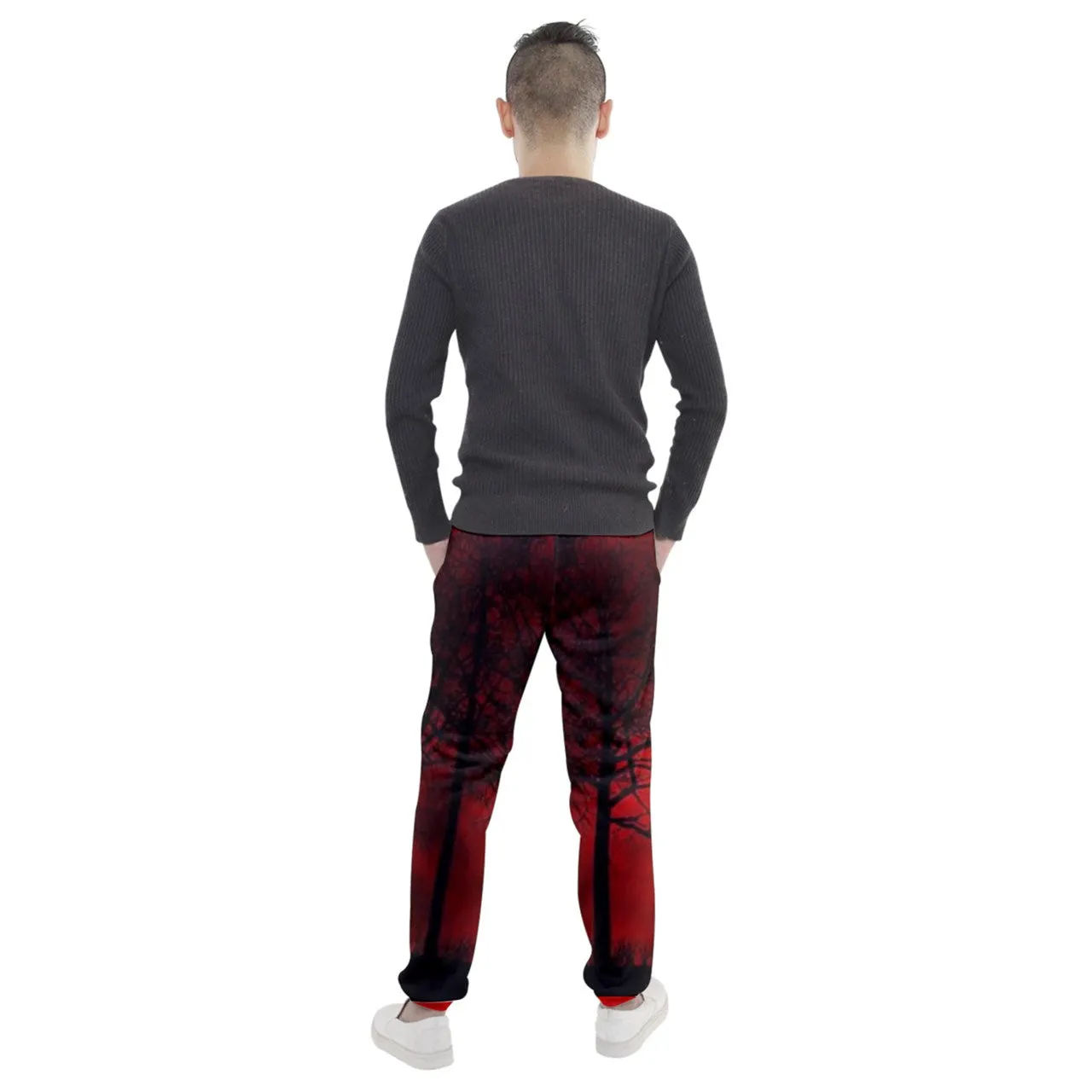 Tree Red & Black Men's Jogger Sweatpants