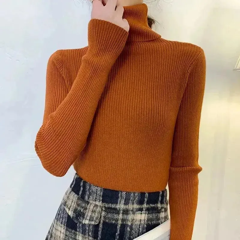 Trendy Women's Turtleneck Sweater for the Perfect Autumn/Winter Look