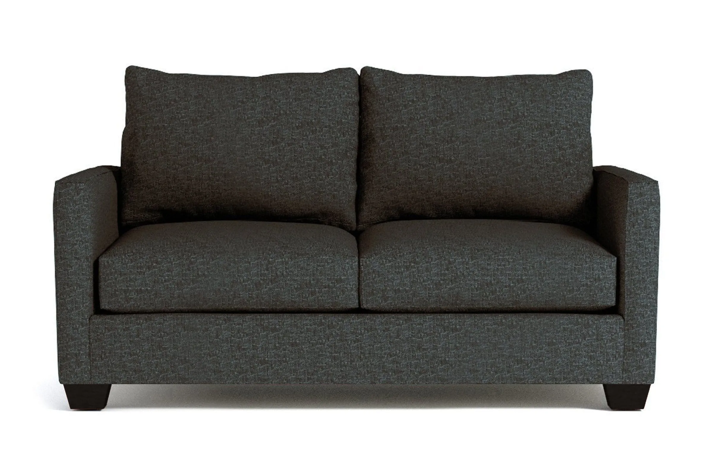 Tuxedo Apartment Size Sofa :: Leg Finish: Espresso / Size: Apartment Size - 69"w