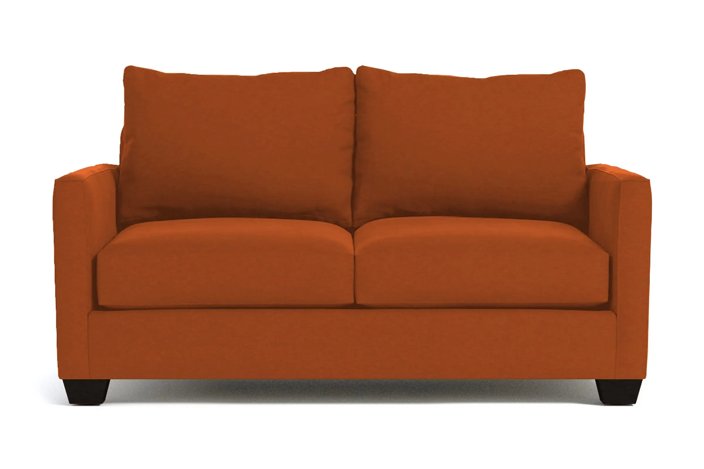 Tuxedo Apartment Size Sofa :: Leg Finish: Espresso / Size: Apartment Size - 69"w