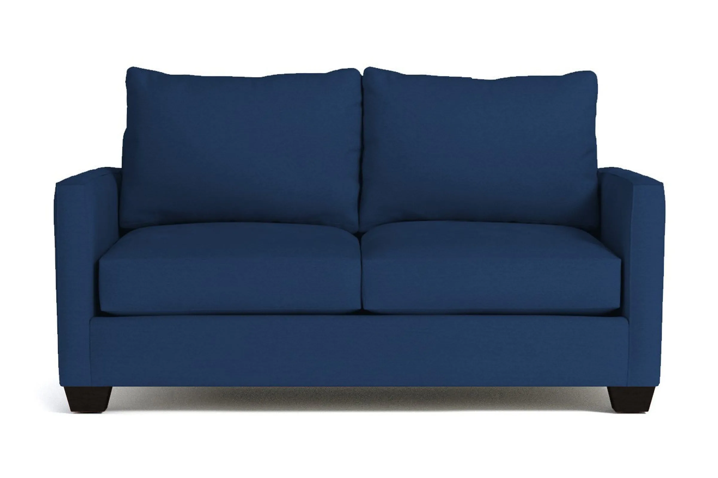 Tuxedo Apartment Size Sofa :: Leg Finish: Espresso / Size: Apartment Size - 69"w