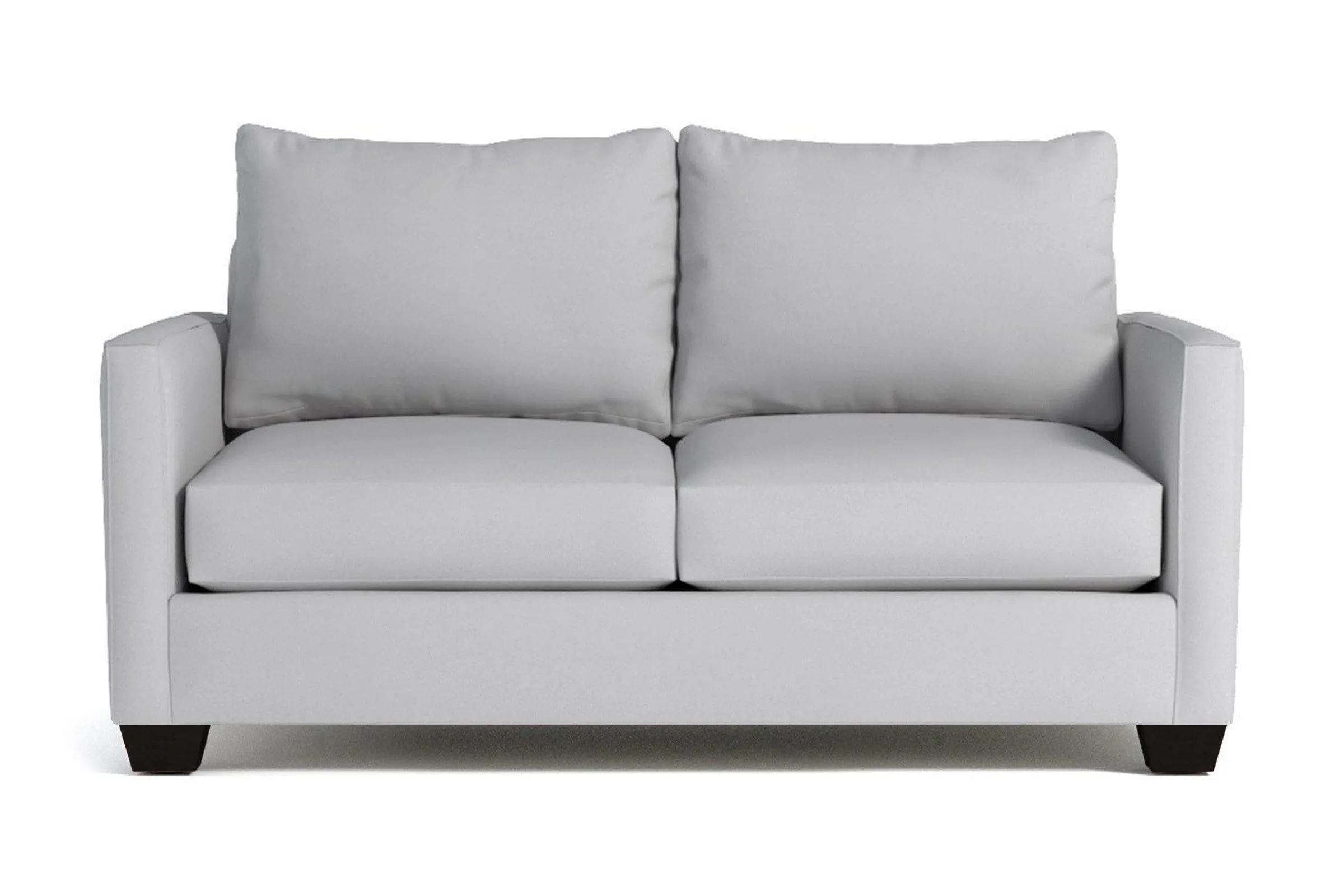 Tuxedo Apartment Size Sofa :: Leg Finish: Espresso / Size: Apartment Size - 69"w