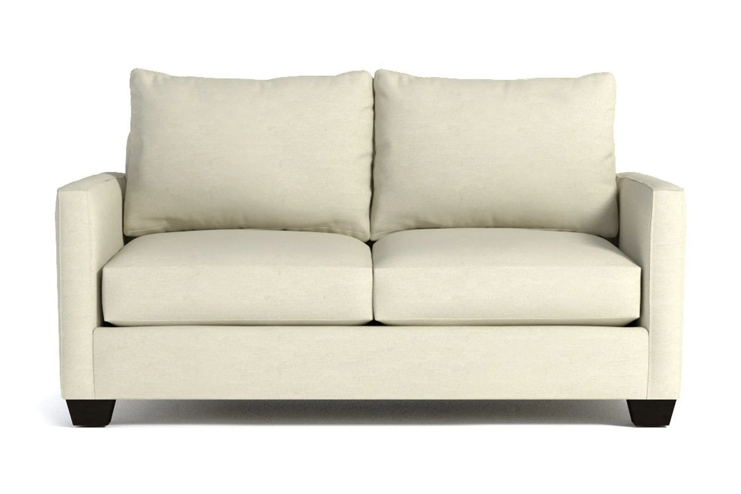 Tuxedo Apartment Size Sofa :: Leg Finish: Espresso / Size: Apartment Size - 69"w