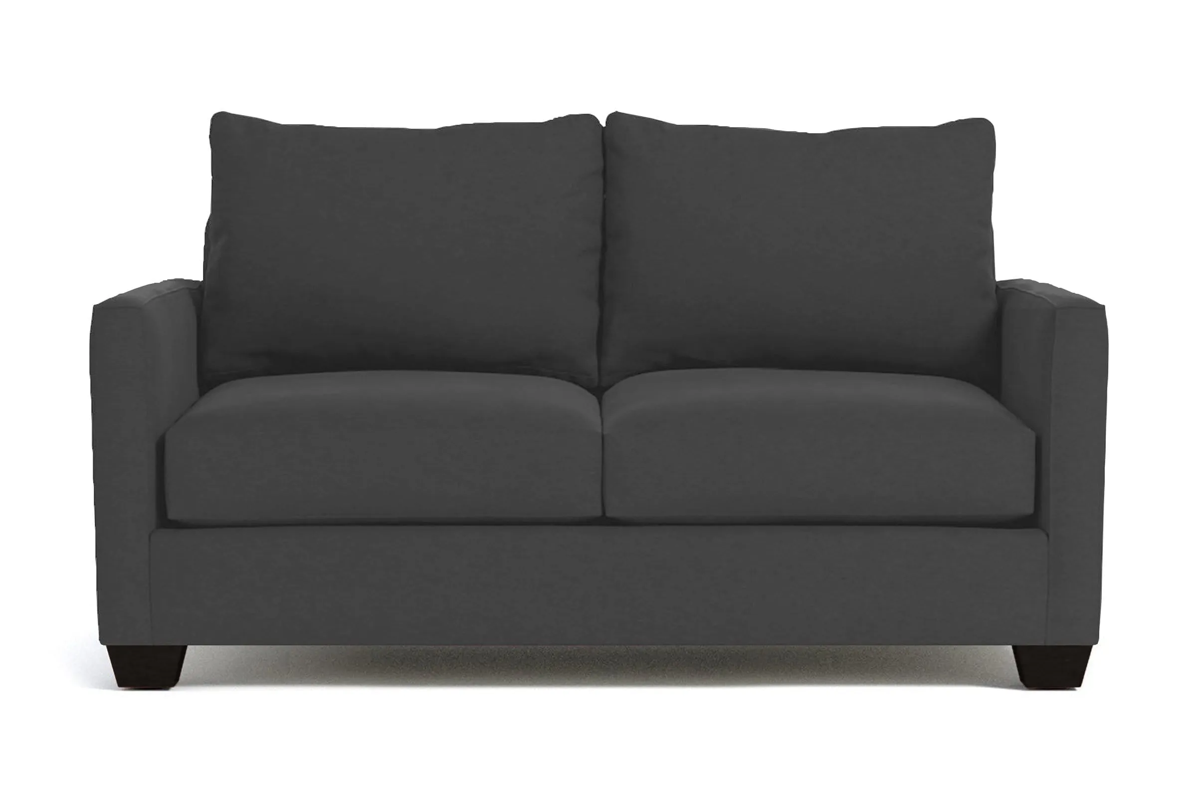 Tuxedo Apartment Size Sofa :: Leg Finish: Espresso / Size: Apartment Size - 69"w