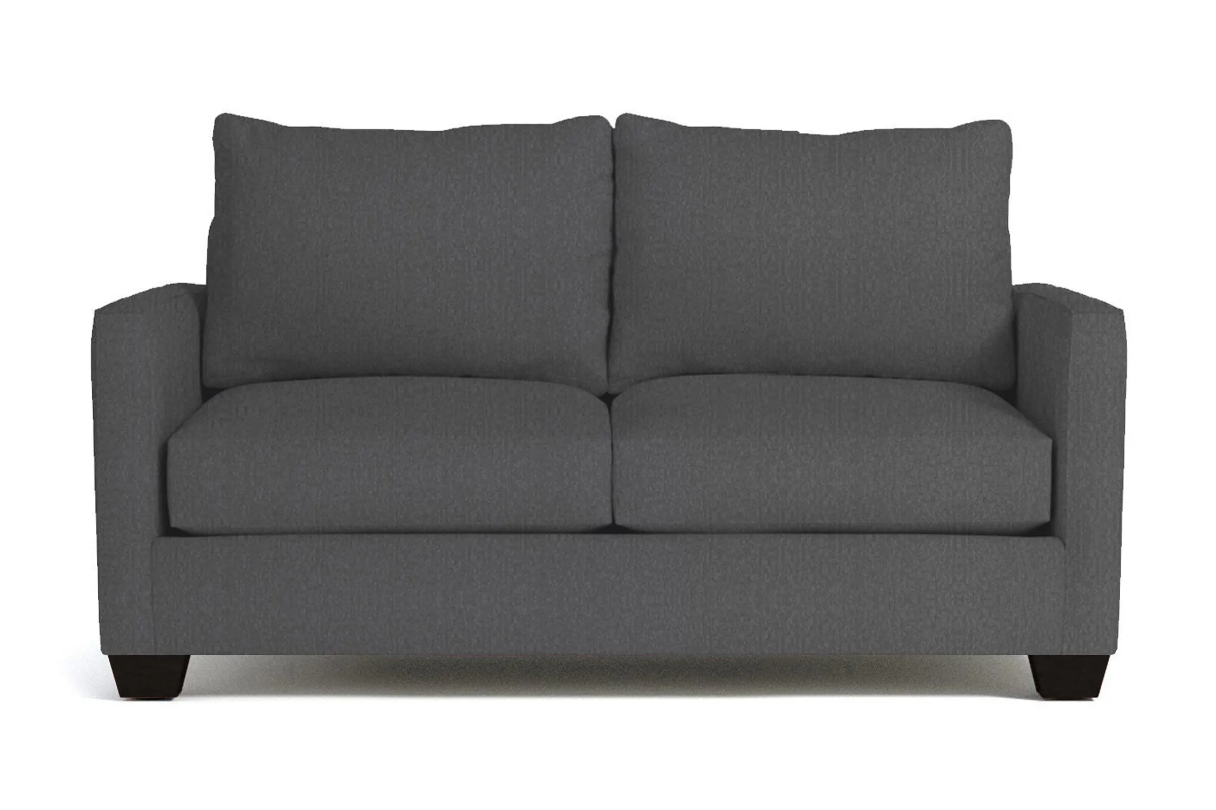 Tuxedo Apartment Size Sofa :: Leg Finish: Espresso / Size: Apartment Size - 69"w