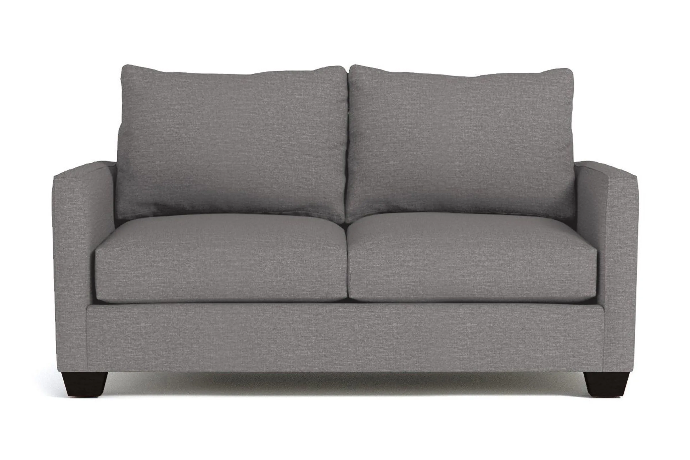 Tuxedo Apartment Size Sofa :: Leg Finish: Espresso / Size: Apartment Size - 69"w