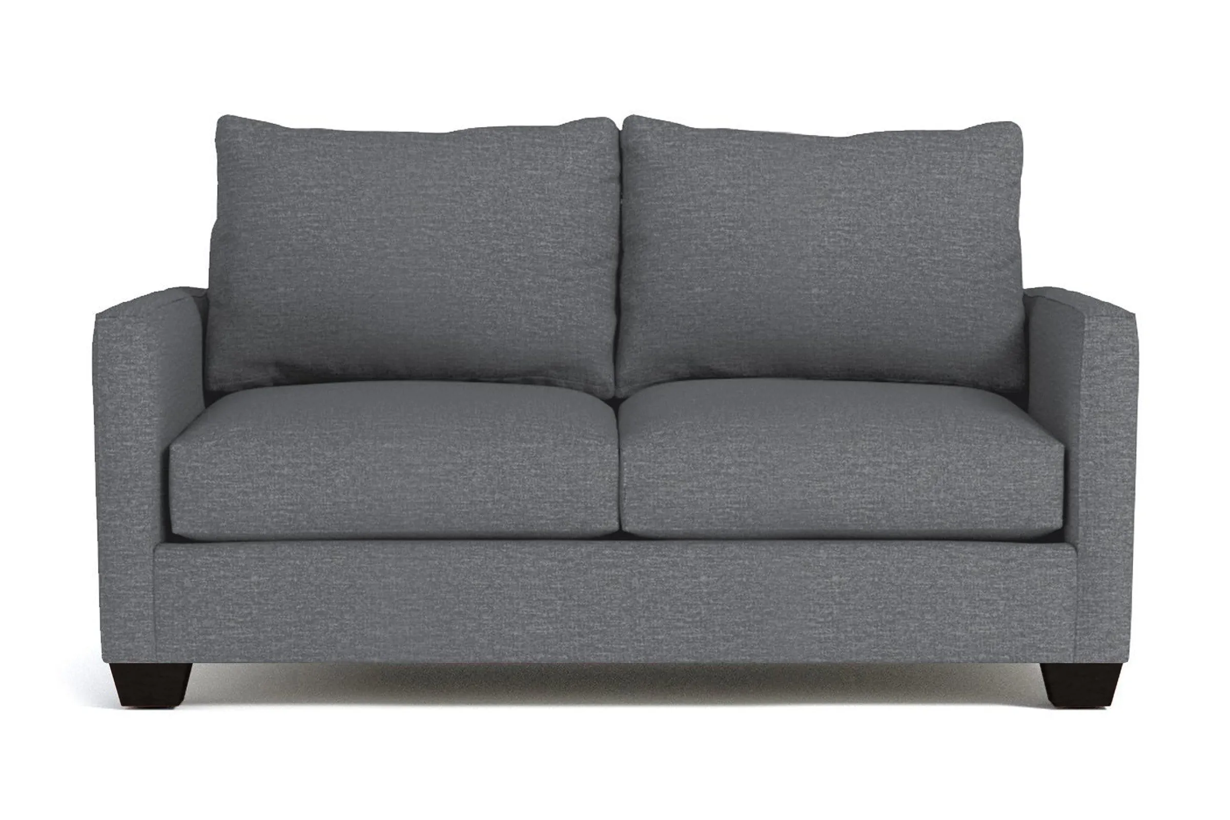 Tuxedo Apartment Size Sofa :: Leg Finish: Espresso / Size: Apartment Size - 69"w