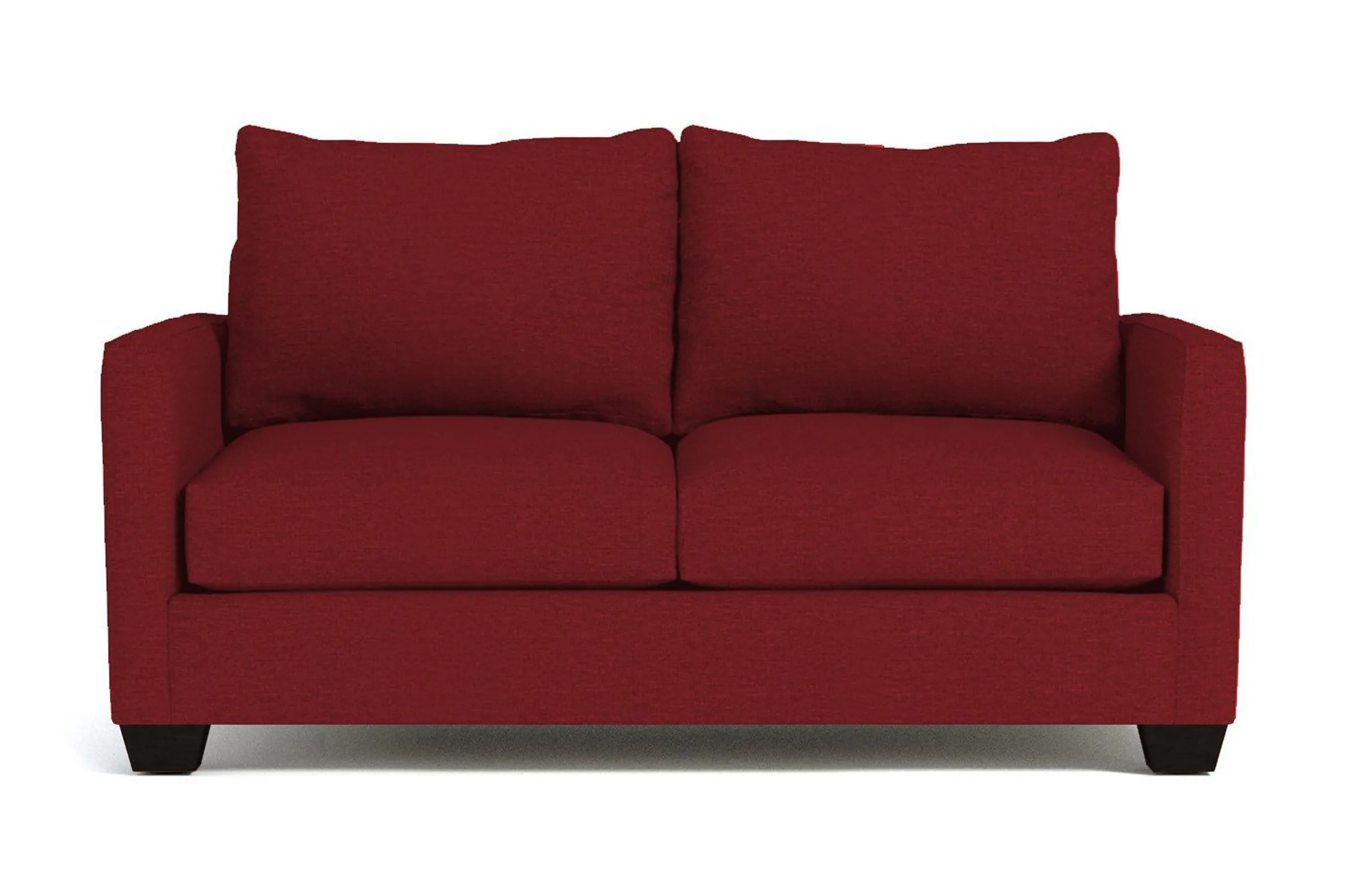 Tuxedo Apartment Size Sofa :: Leg Finish: Espresso / Size: Apartment Size - 69"w