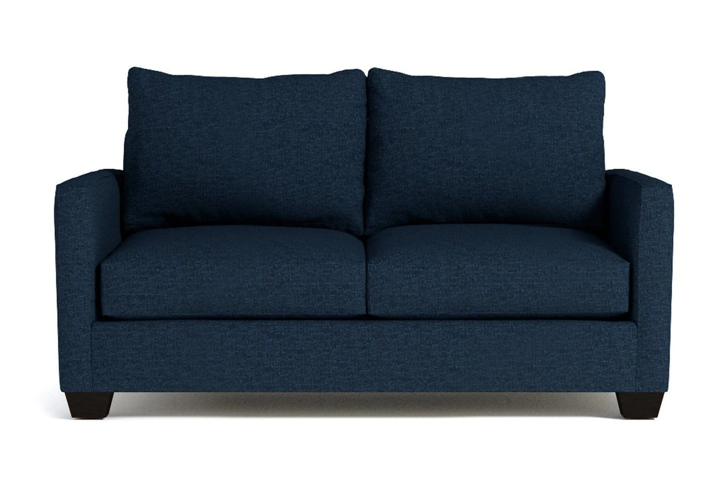 Tuxedo Apartment Size Sofa :: Leg Finish: Espresso / Size: Apartment Size - 69"w