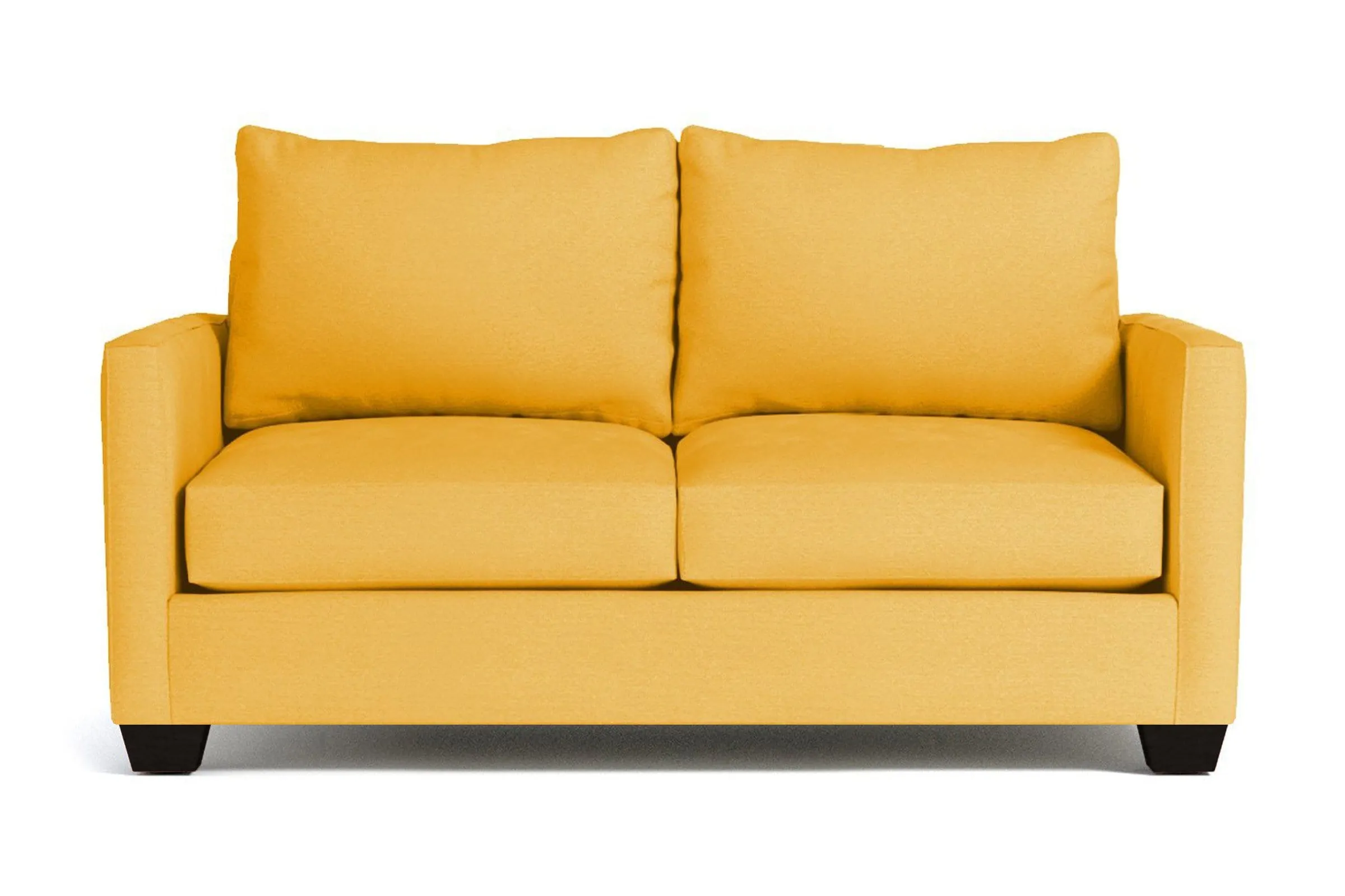 Tuxedo Apartment Size Sofa :: Leg Finish: Espresso / Size: Apartment Size - 69"w