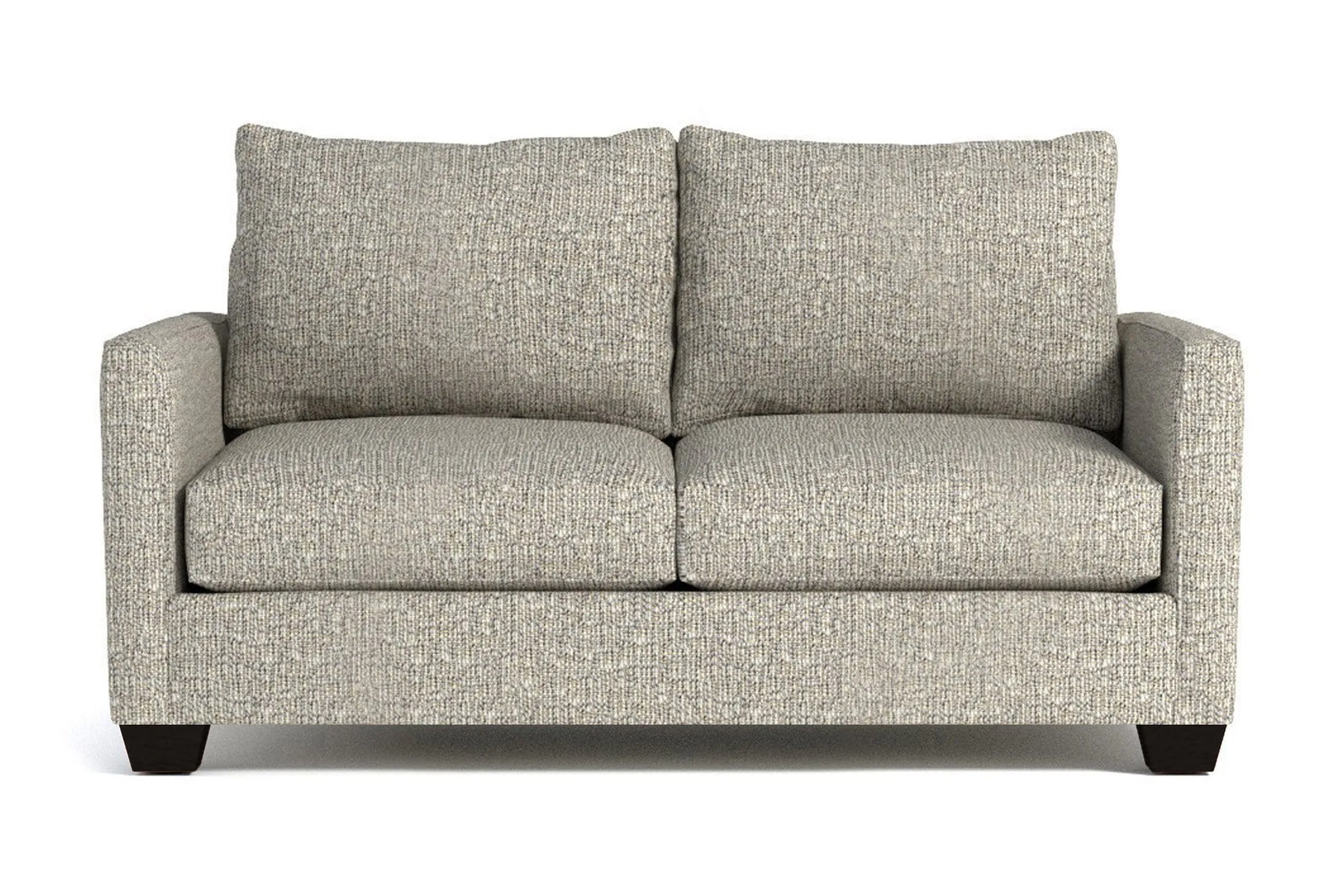 Tuxedo Apartment Size Sofa :: Leg Finish: Espresso / Size: Apartment Size - 69"w