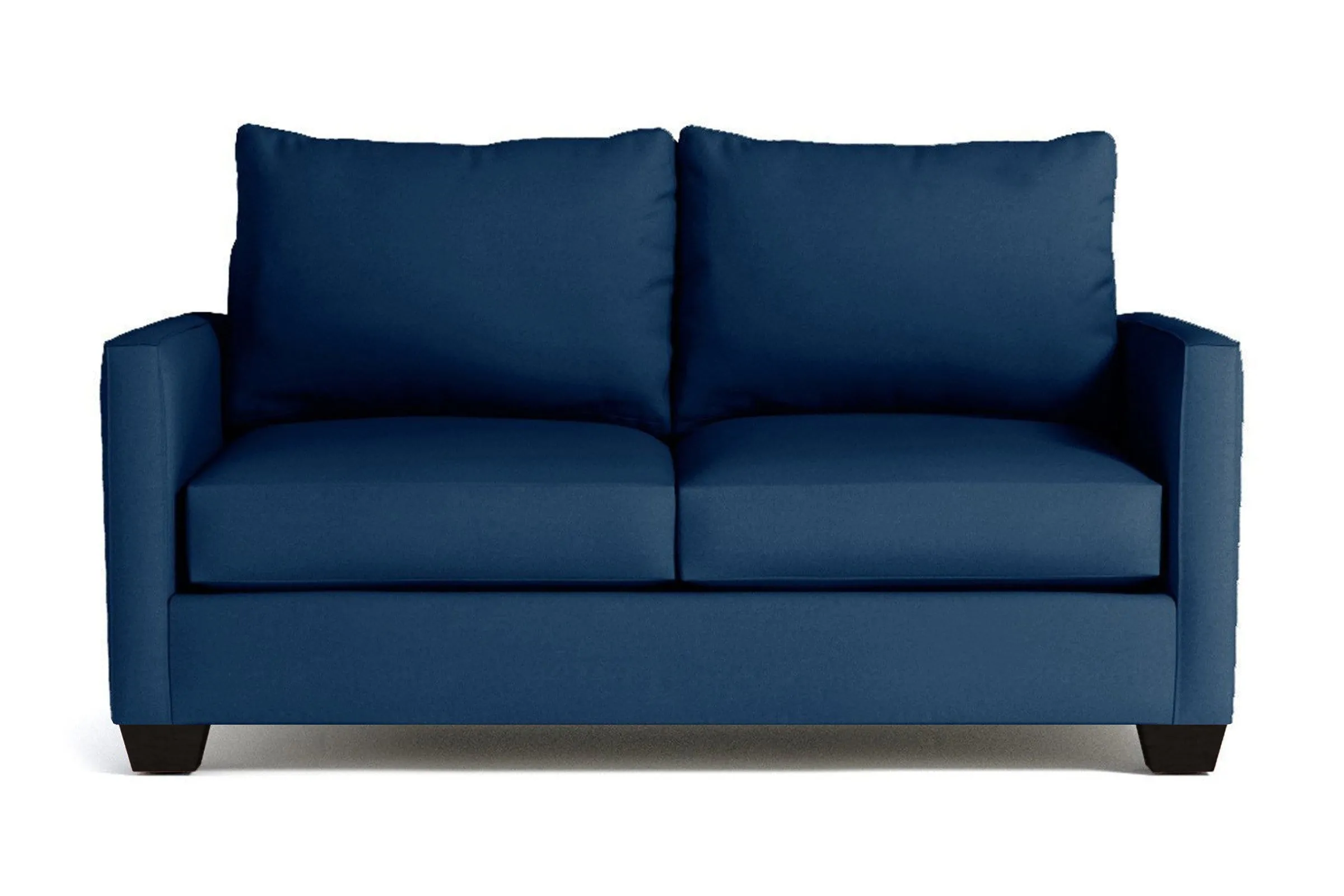 Tuxedo Apartment Size Sofa :: Leg Finish: Espresso / Size: Apartment Size - 69"w