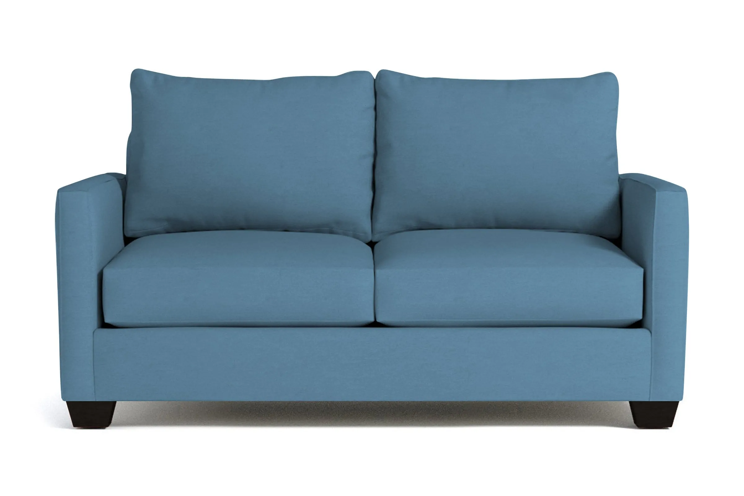 Tuxedo Apartment Size Sofa :: Leg Finish: Espresso / Size: Apartment Size - 69"w