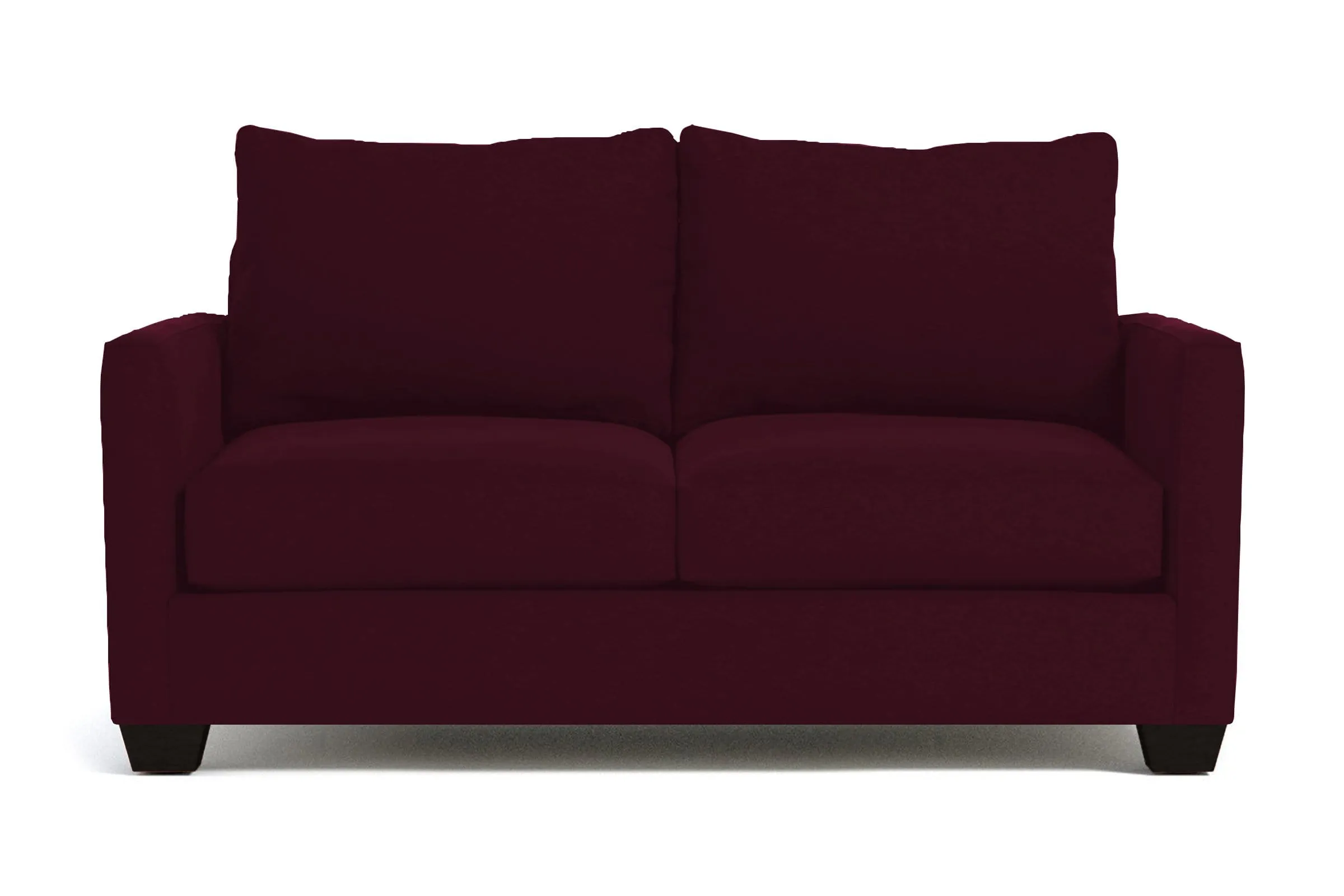 Tuxedo Apartment Size Sofa :: Leg Finish: Espresso / Size: Apartment Size - 69"w