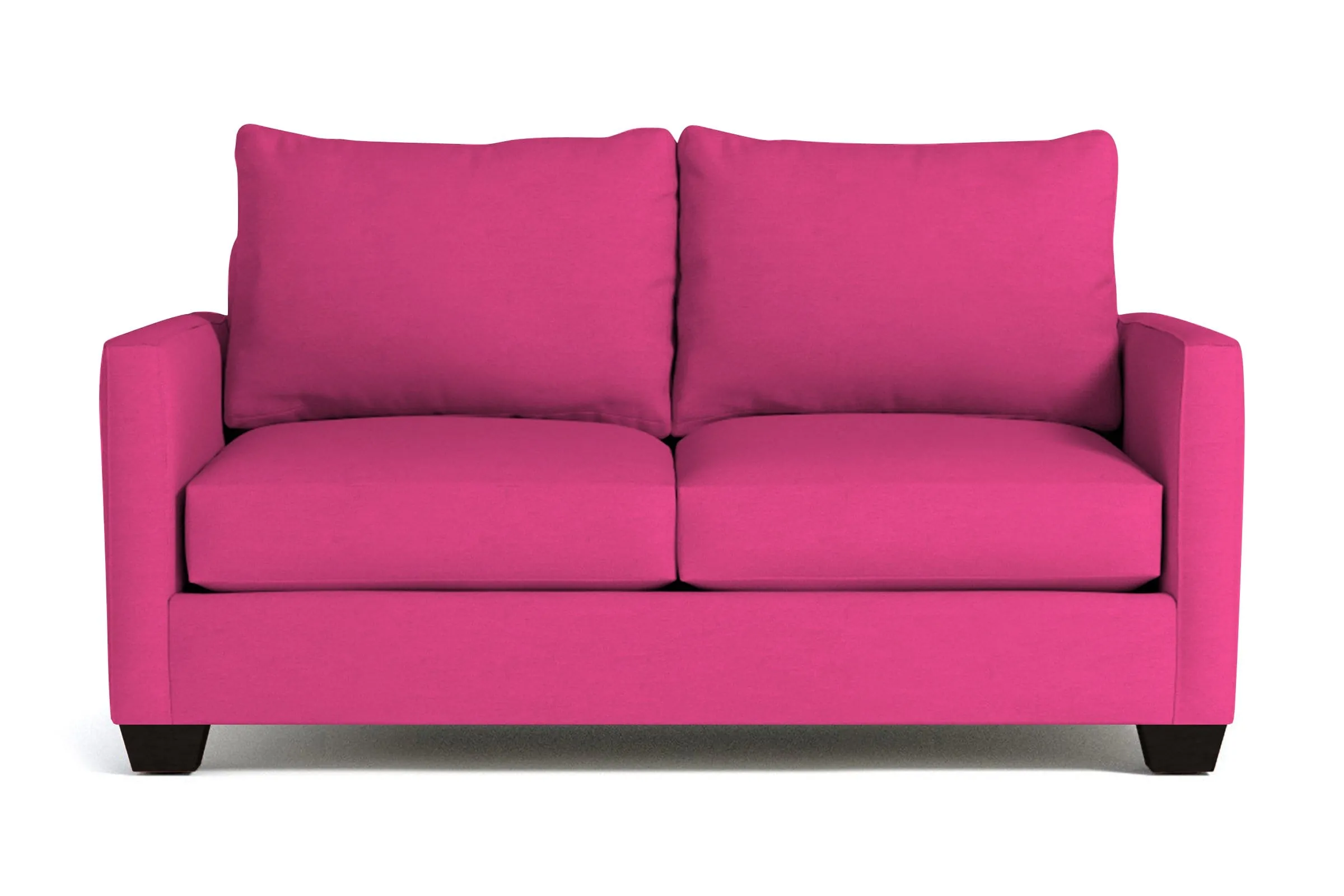 Tuxedo Apartment Size Sofa :: Leg Finish: Espresso / Size: Apartment Size - 69"w