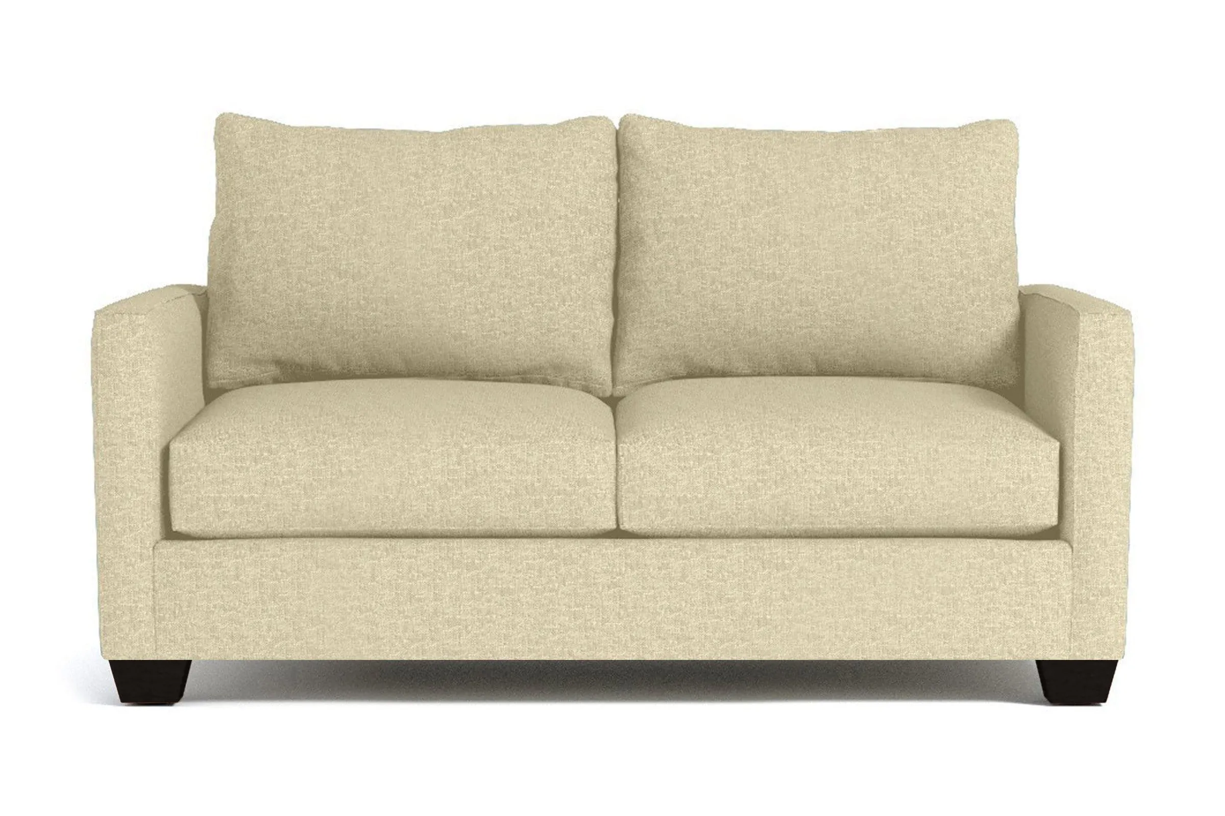 Tuxedo Apartment Size Sofa :: Leg Finish: Espresso / Size: Apartment Size - 69"w
