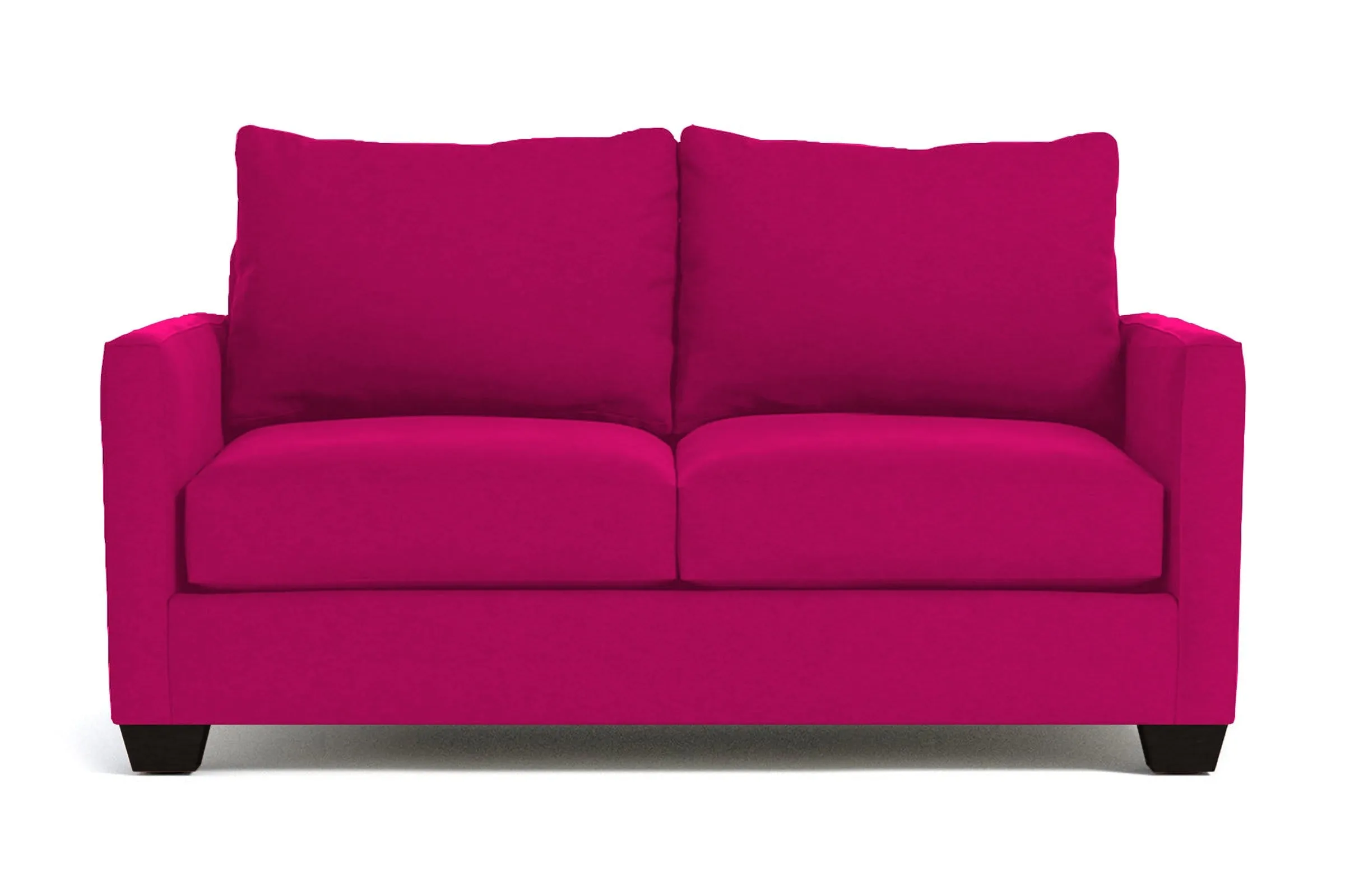Tuxedo Apartment Size Sofa :: Leg Finish: Espresso / Size: Apartment Size - 69"w