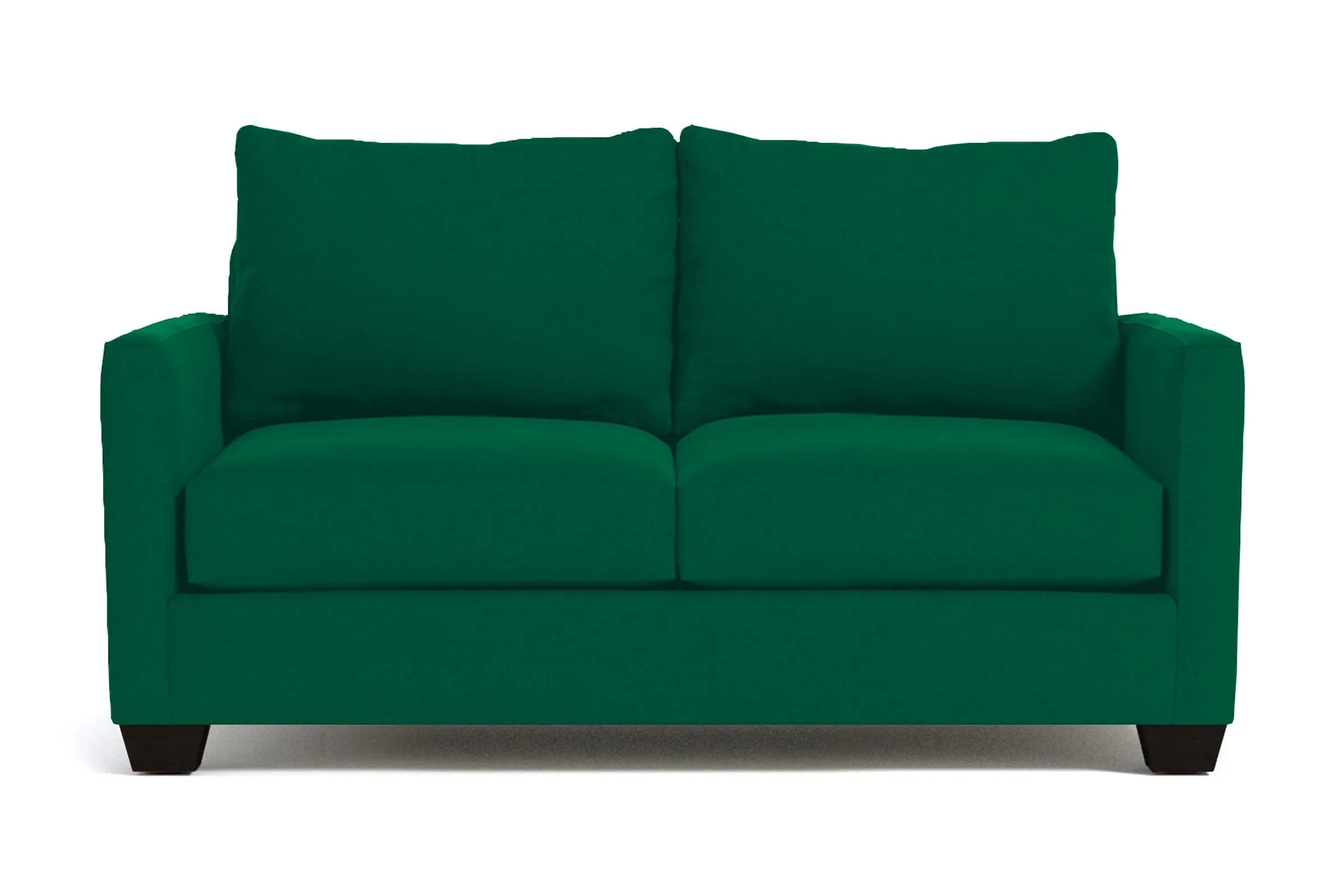 Tuxedo Apartment Size Sofa :: Leg Finish: Espresso / Size: Apartment Size - 69"w