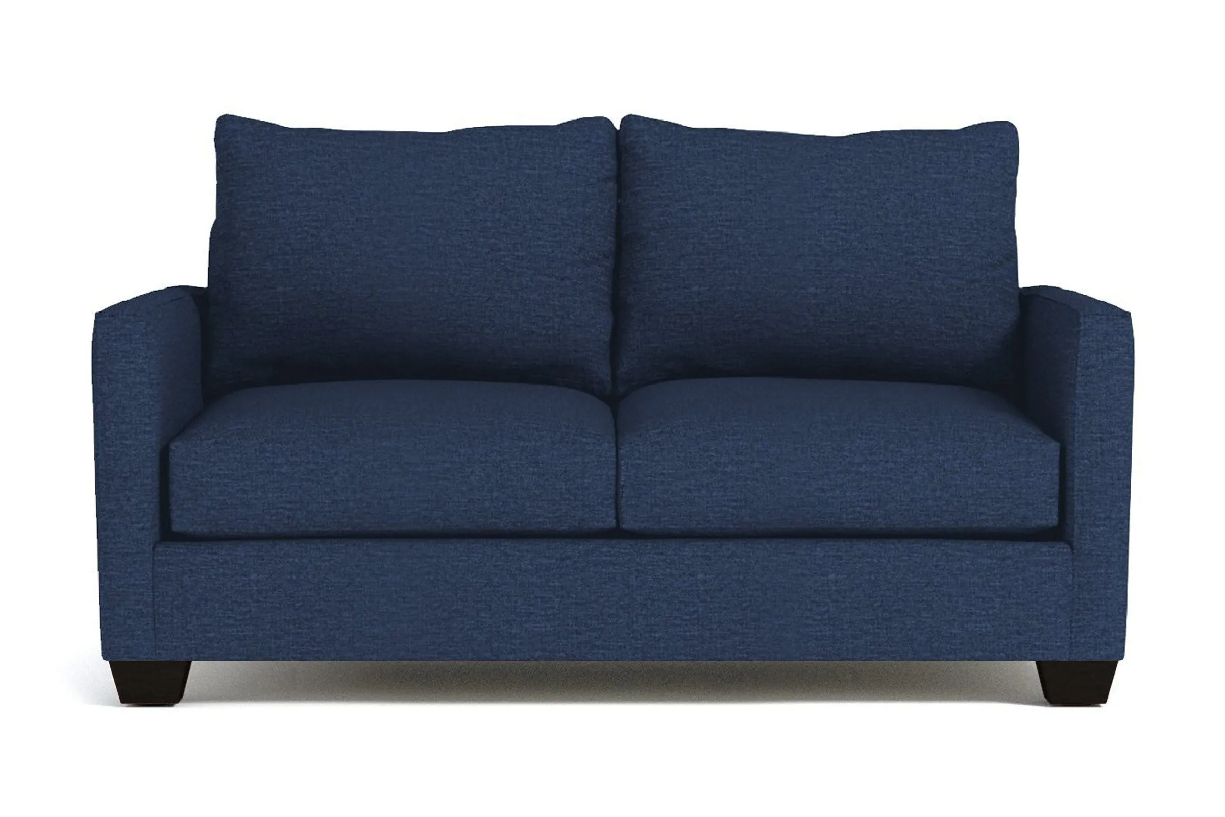 Tuxedo Apartment Size Sofa :: Leg Finish: Espresso / Size: Apartment Size - 69"w