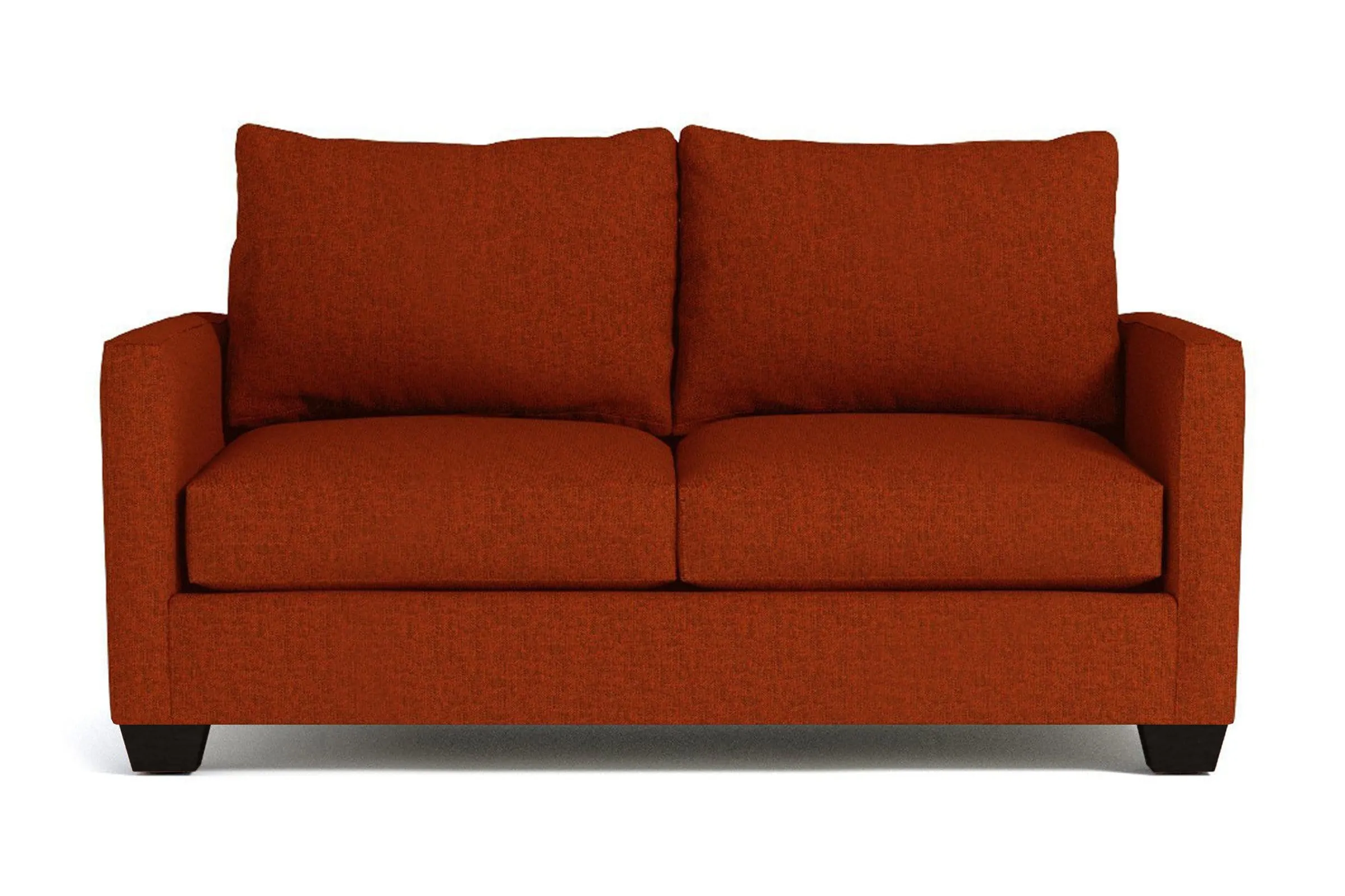 Tuxedo Apartment Size Sofa :: Leg Finish: Espresso / Size: Apartment Size - 69"w