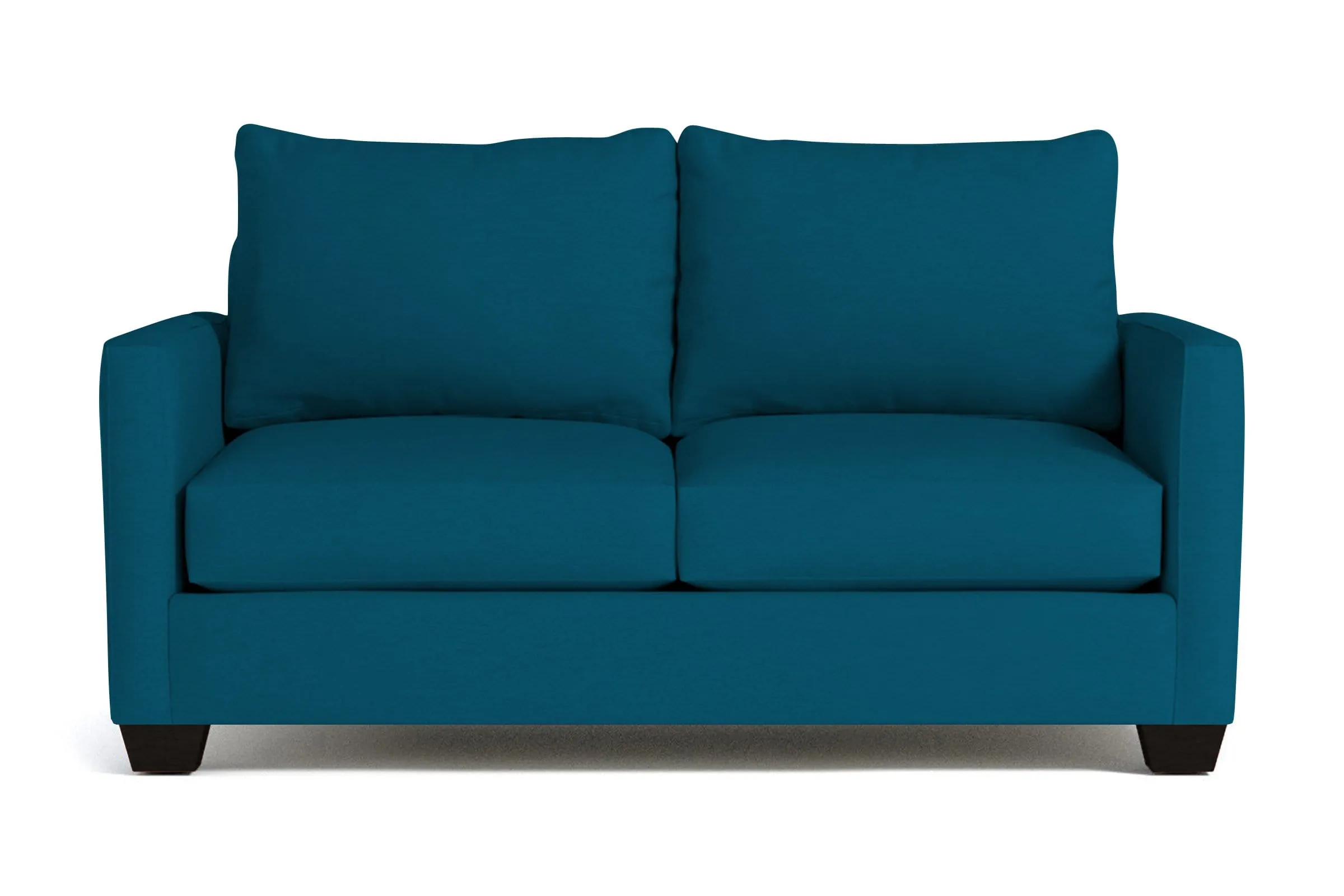 Tuxedo Apartment Size Sofa :: Leg Finish: Espresso / Size: Apartment Size - 69"w