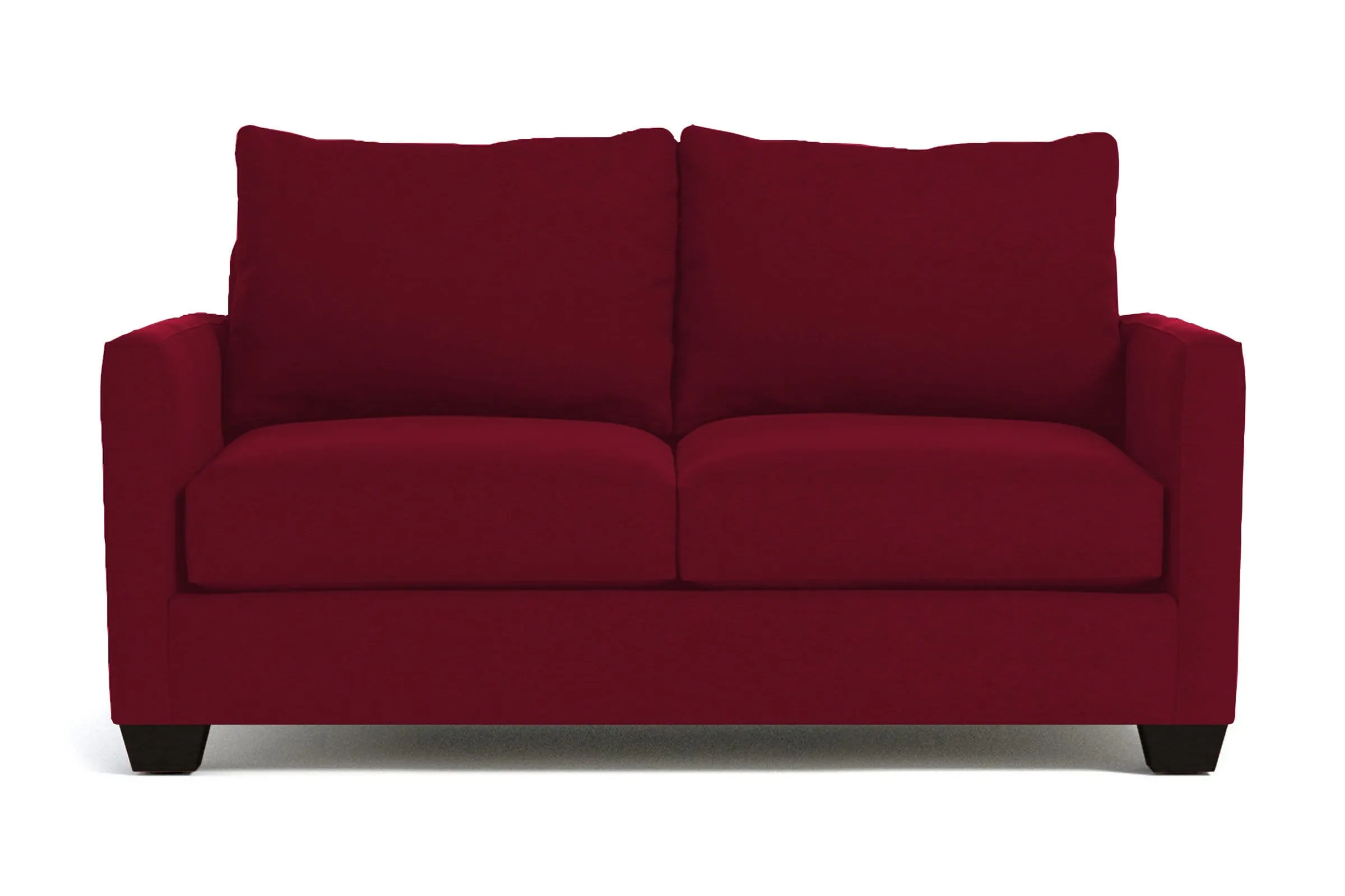 Tuxedo Apartment Size Sofa :: Leg Finish: Espresso / Size: Apartment Size - 69"w