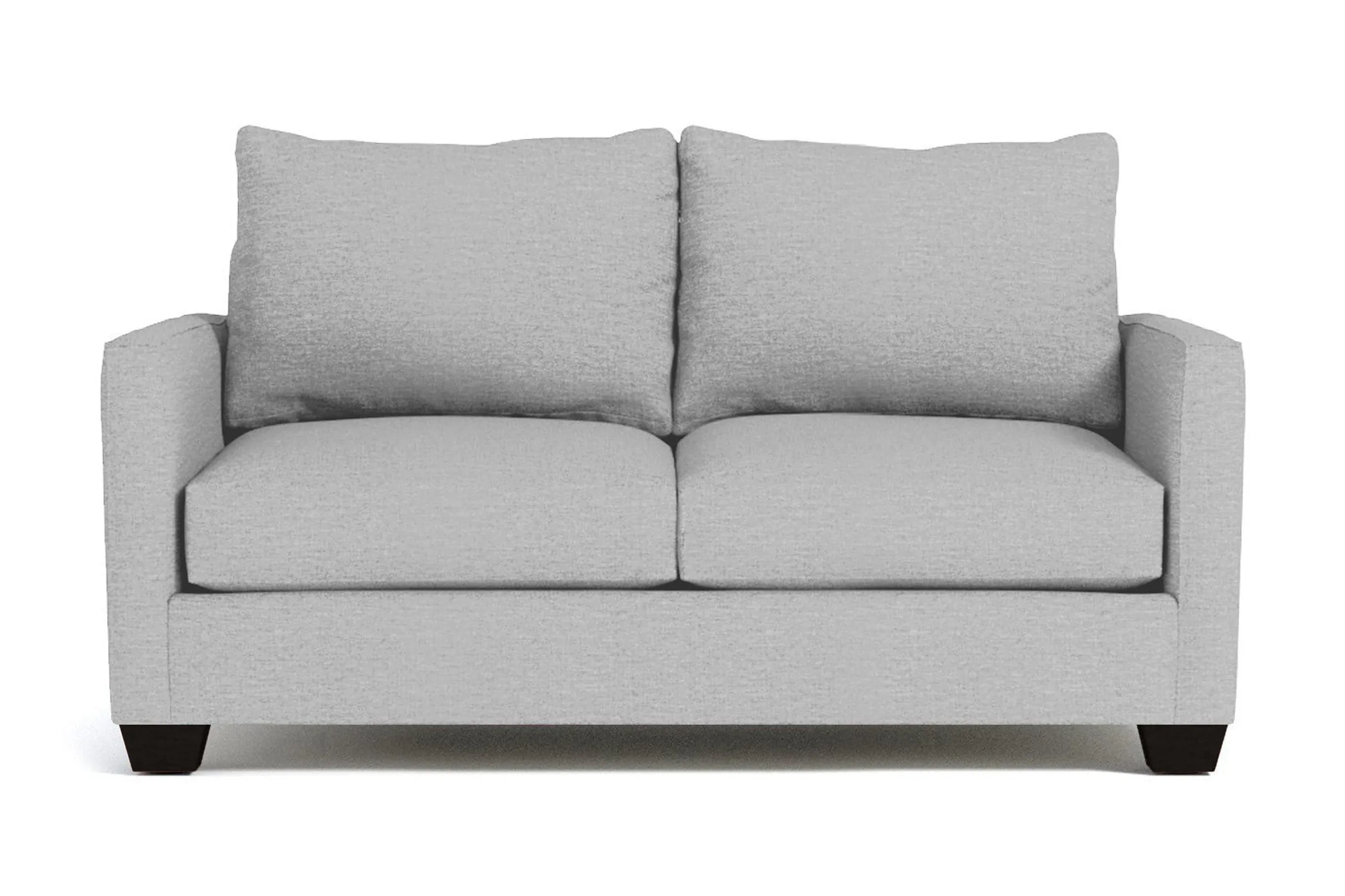 Tuxedo Apartment Size Sofa :: Leg Finish: Espresso / Size: Apartment Size - 69"w