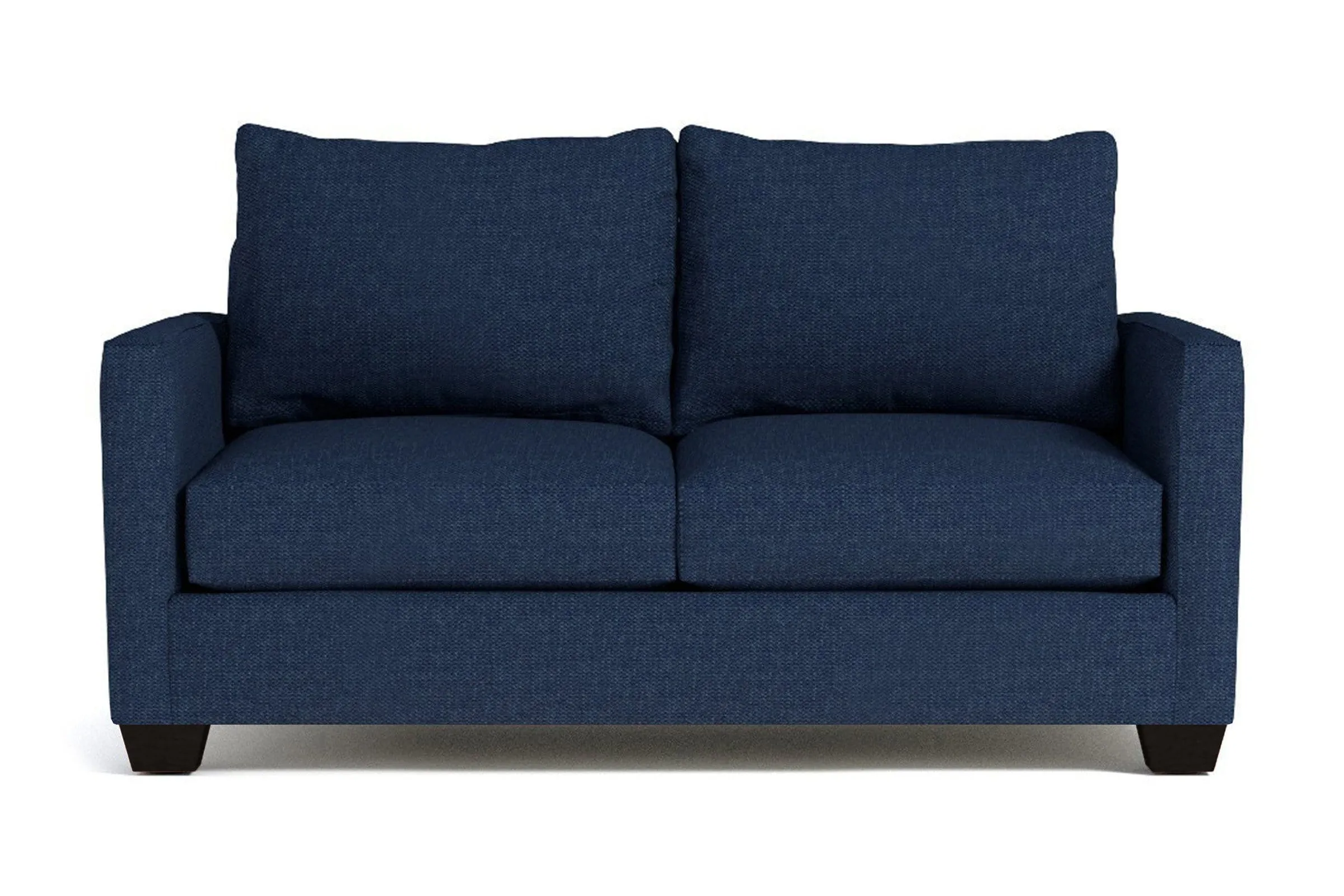 Tuxedo Apartment Size Sofa :: Leg Finish: Espresso / Size: Apartment Size - 69"w