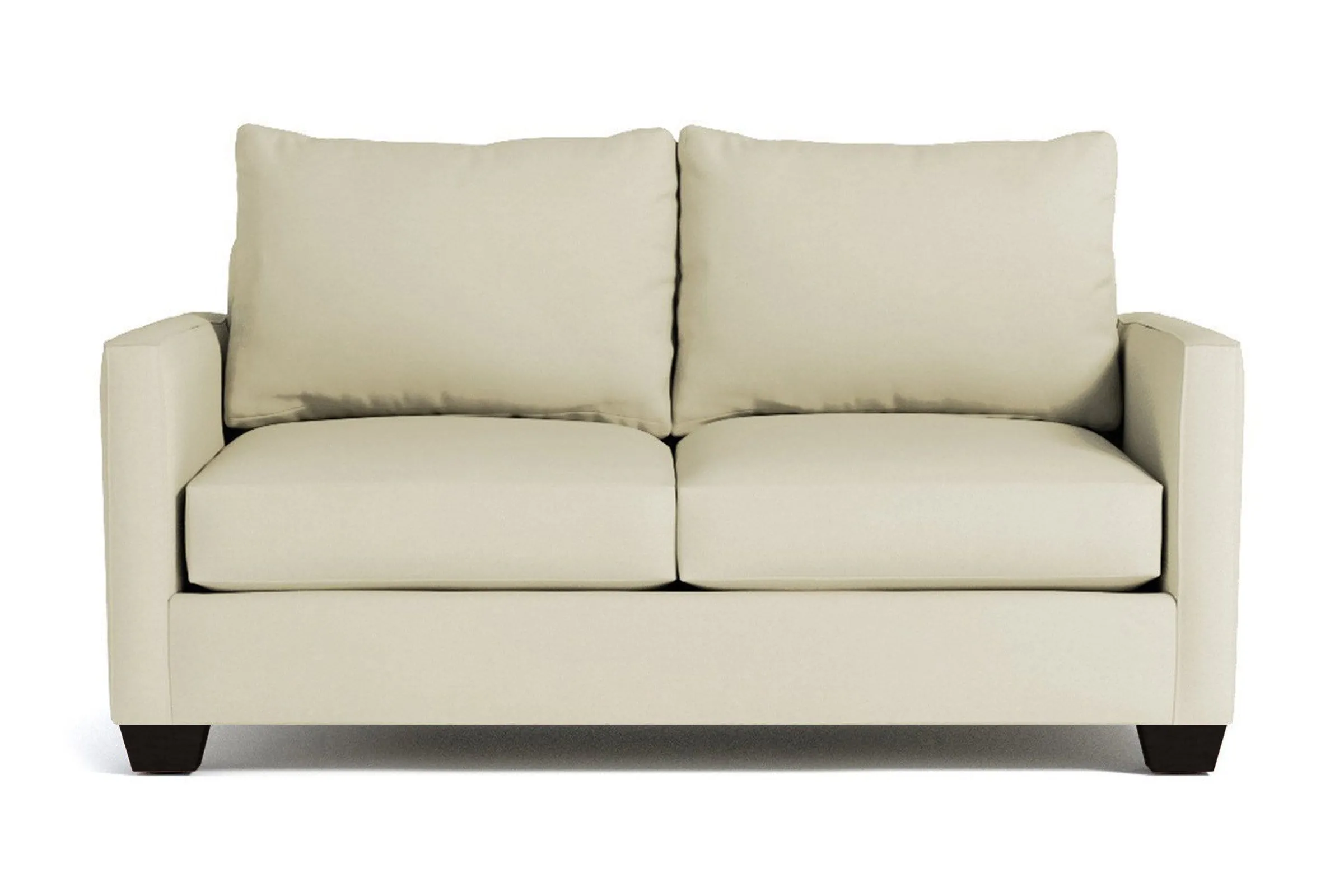 Tuxedo Apartment Size Sofa :: Leg Finish: Espresso / Size: Apartment Size - 69"w