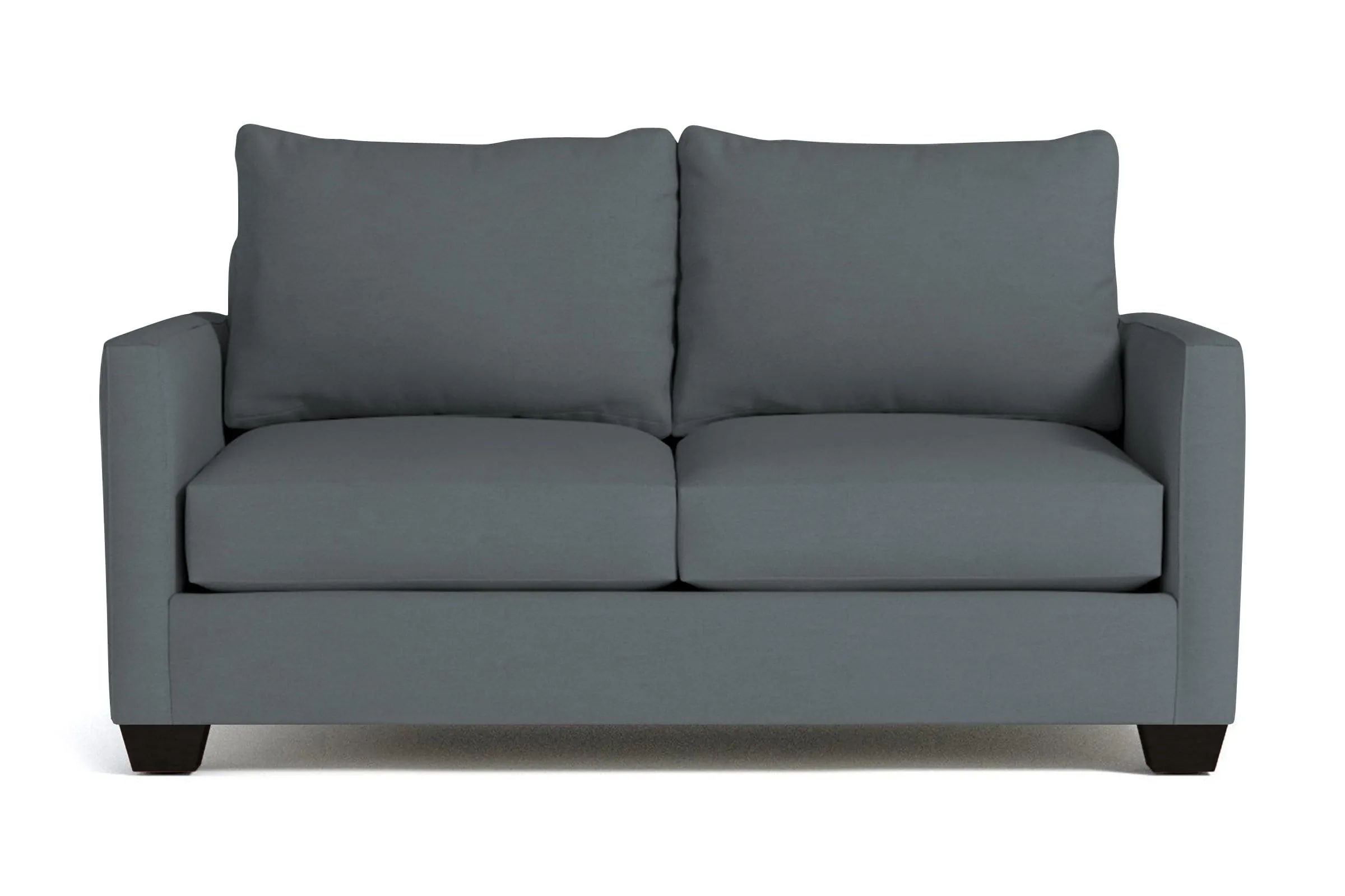 Tuxedo Apartment Size Sofa :: Leg Finish: Espresso / Size: Apartment Size - 69"w