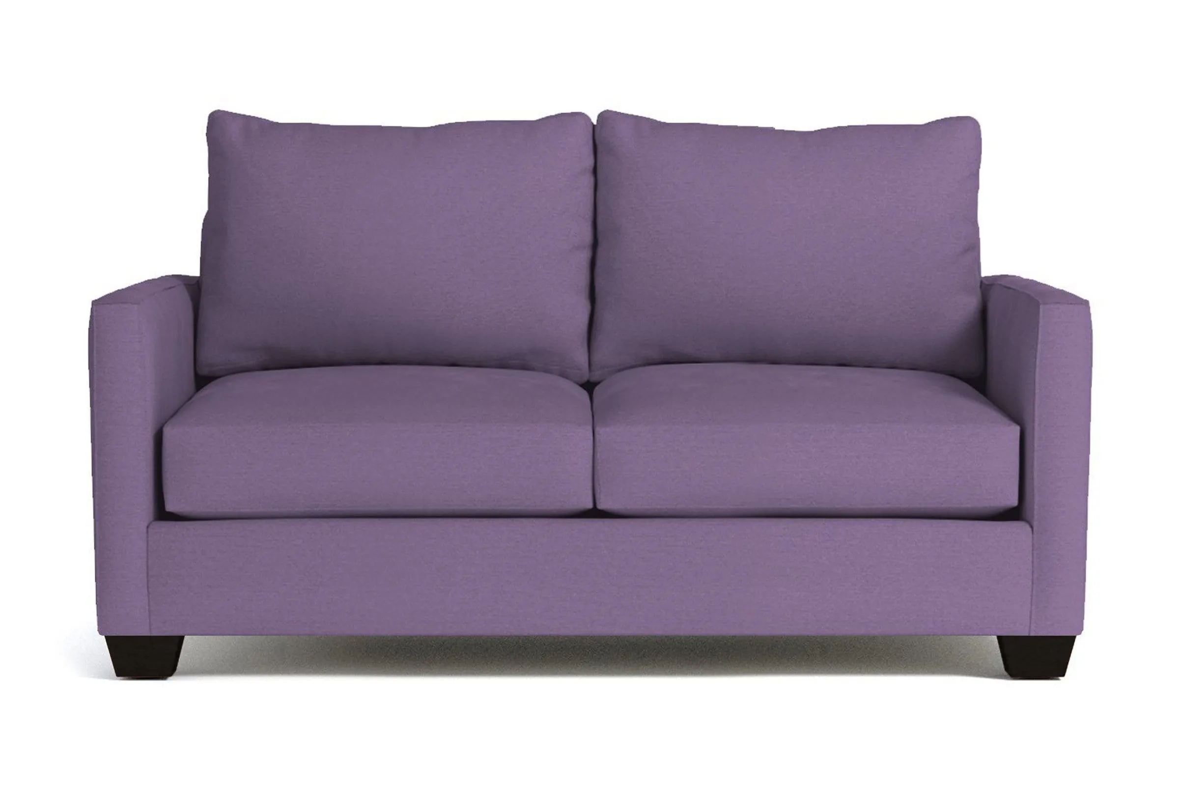 Tuxedo Apartment Size Sofa :: Leg Finish: Espresso / Size: Apartment Size - 69"w