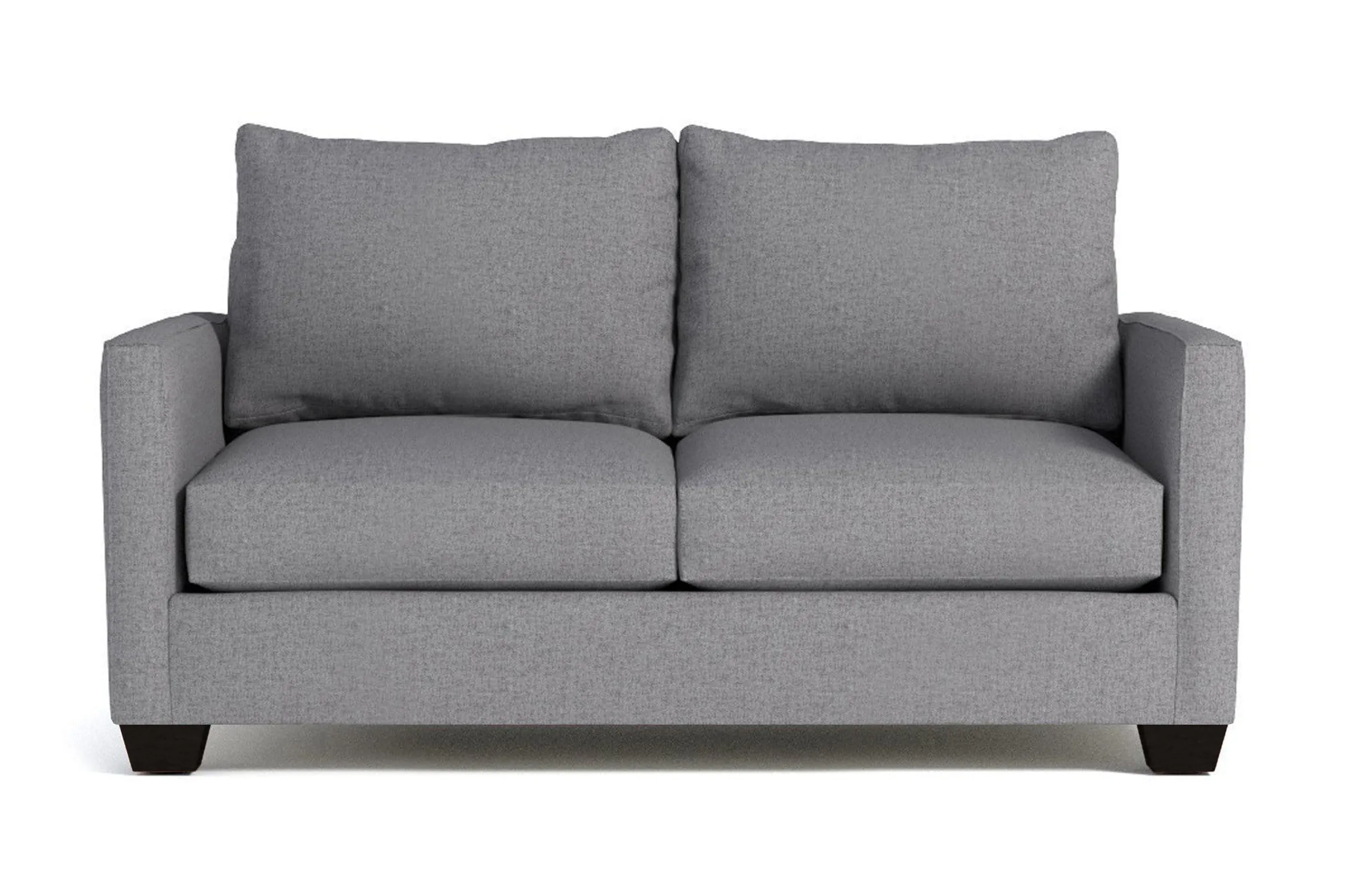 Tuxedo Apartment Size Sofa :: Leg Finish: Espresso / Size: Apartment Size - 69"w