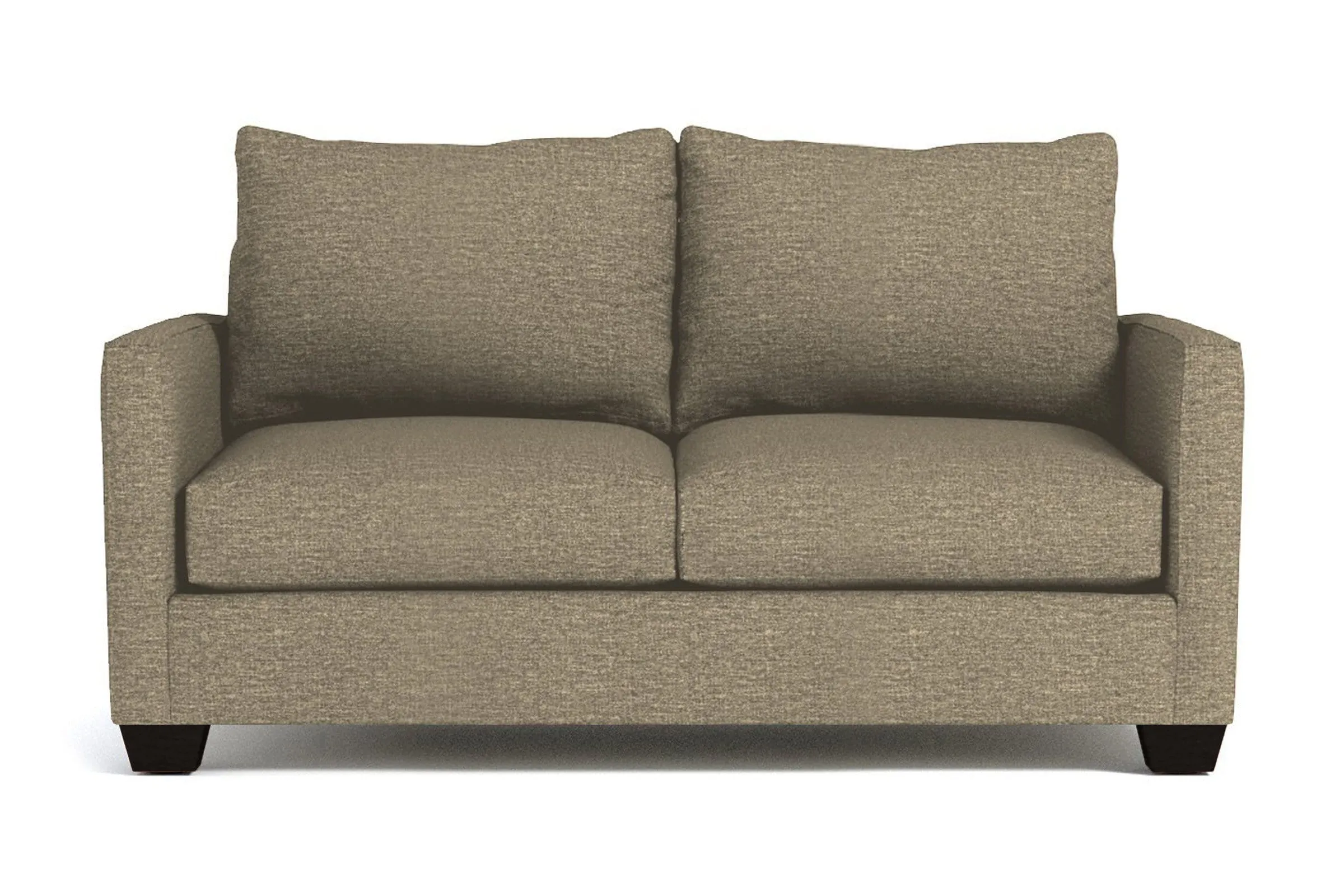 Tuxedo Apartment Size Sofa :: Leg Finish: Espresso / Size: Apartment Size - 69"w