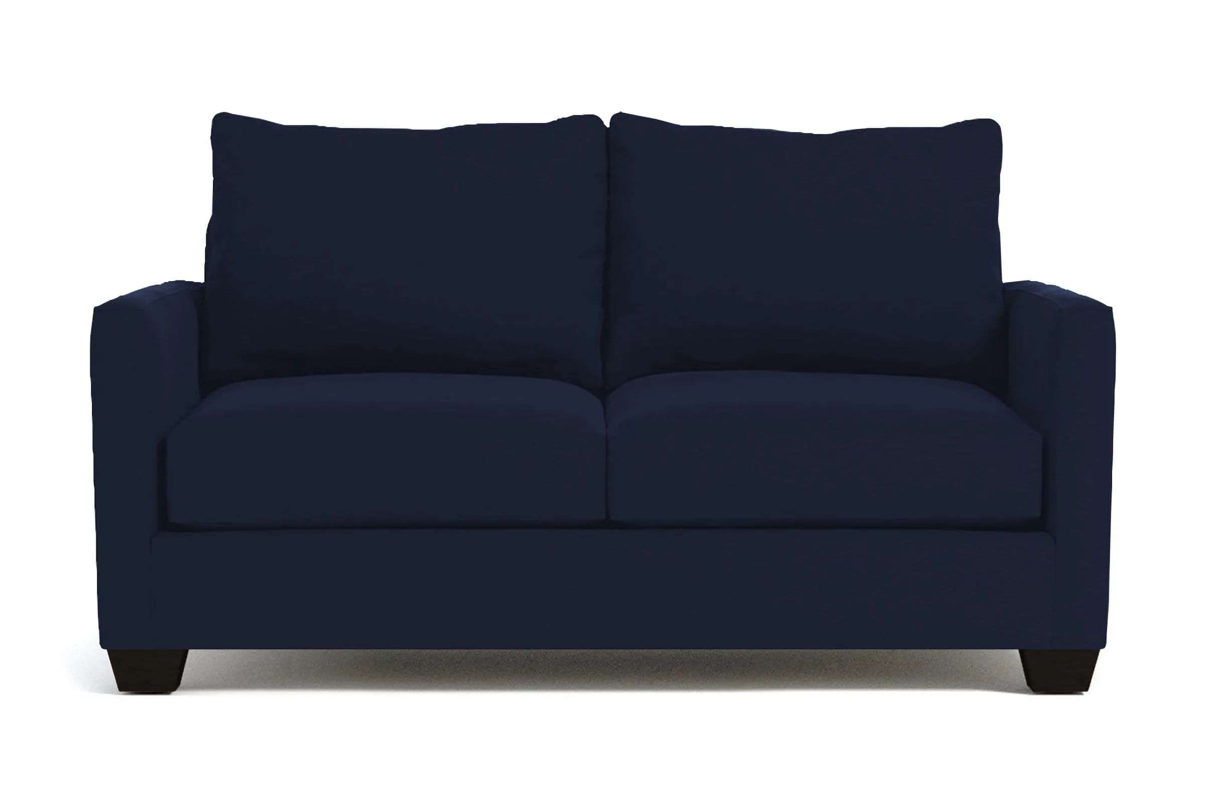 Tuxedo Apartment Size Sofa :: Leg Finish: Espresso / Size: Apartment Size - 69"w