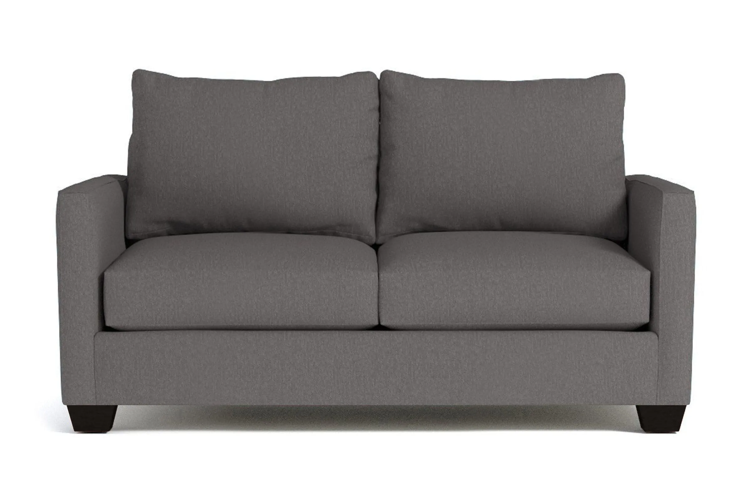 Tuxedo Apartment Size Sofa :: Leg Finish: Espresso / Size: Apartment Size - 69"w