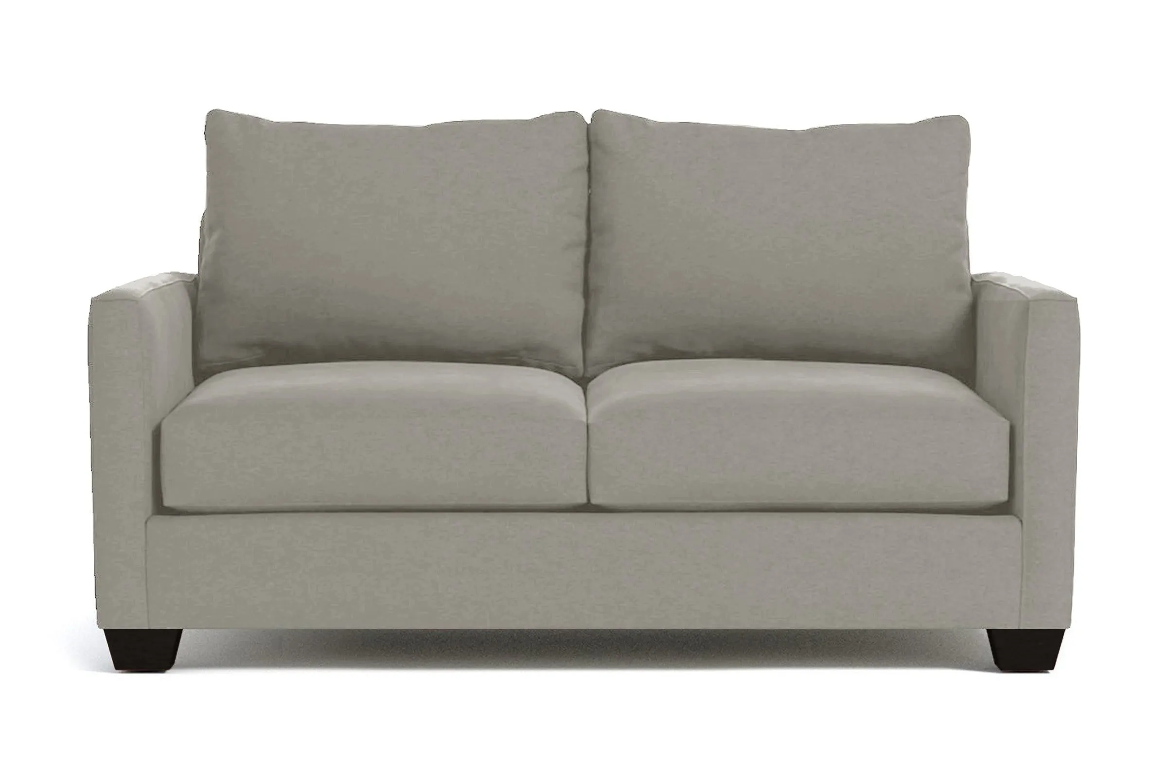 Tuxedo Apartment Size Sofa :: Leg Finish: Espresso / Size: Apartment Size - 69"w