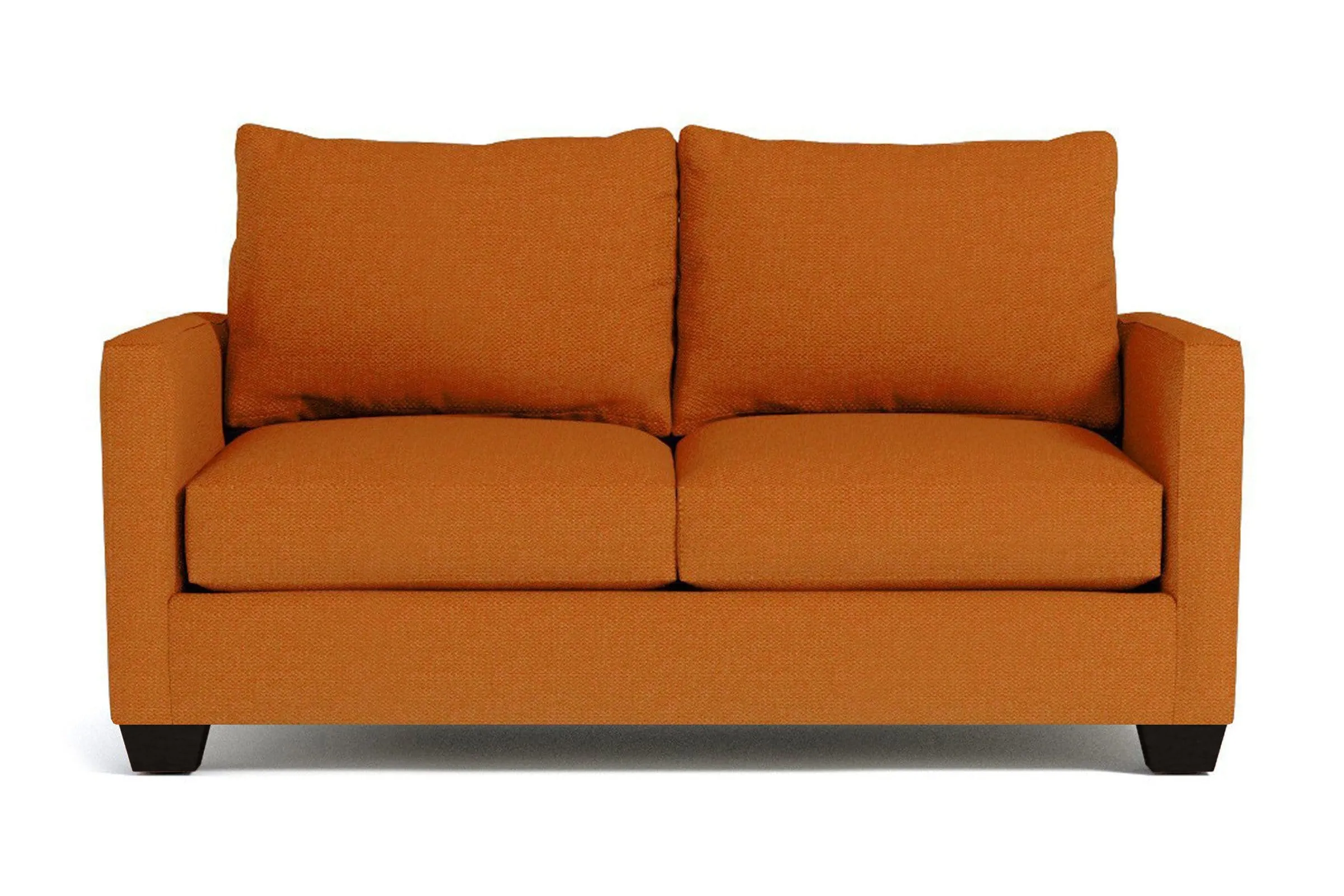 Tuxedo Apartment Size Sofa :: Leg Finish: Espresso / Size: Apartment Size - 69"w