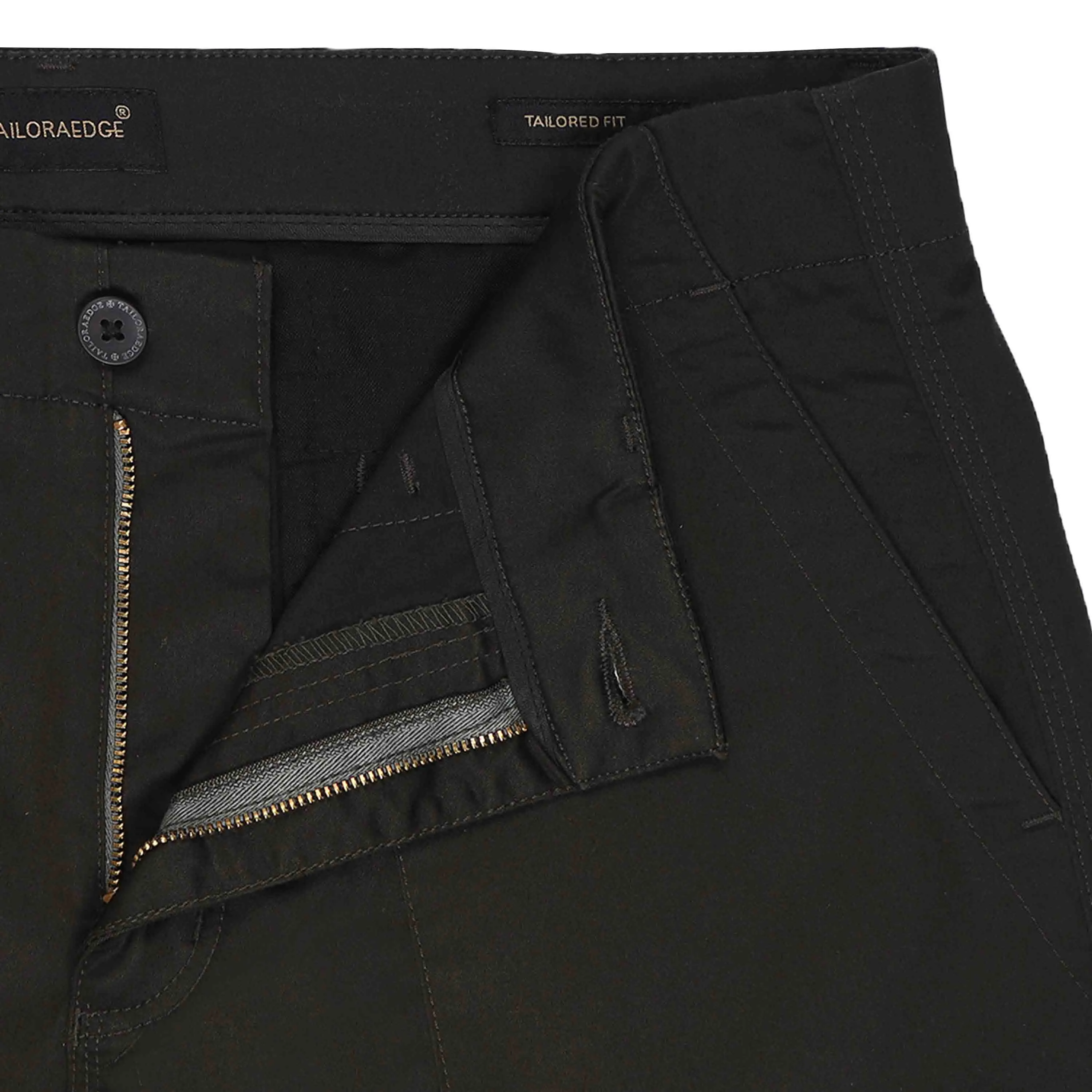 Ultra Stretch Straight Fit Dark Olive Cargo