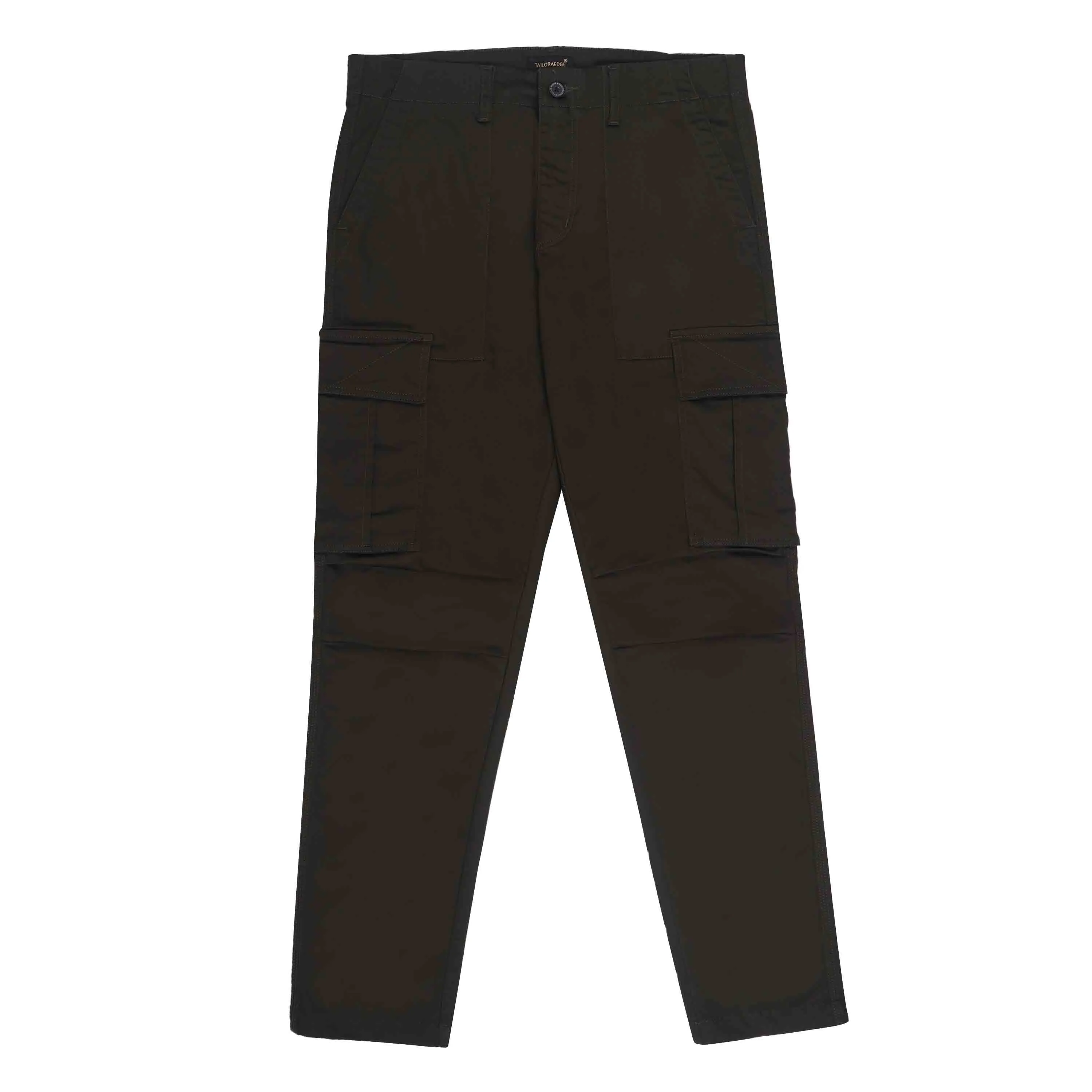 Ultra Stretch Straight Fit Dark Olive Cargo