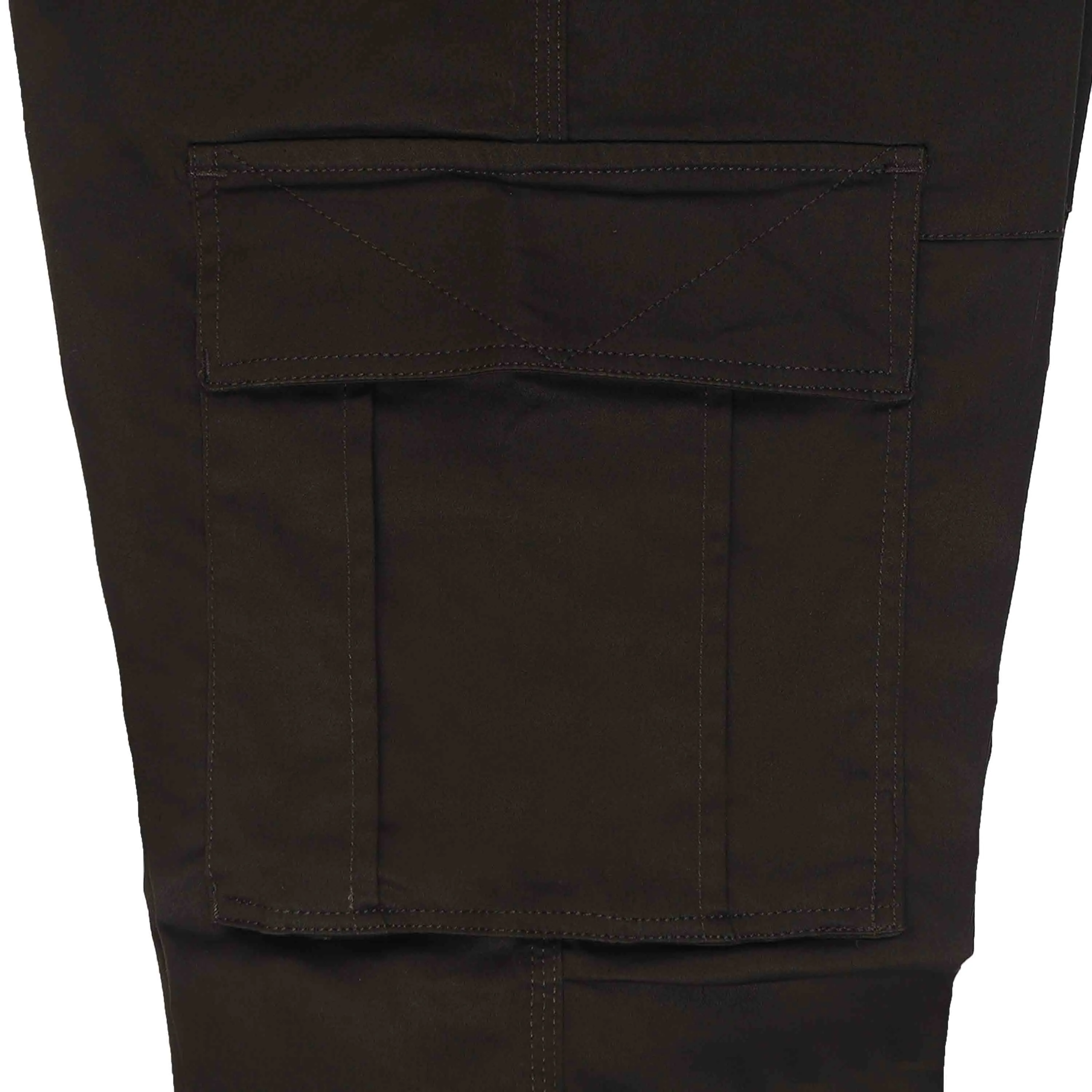 Ultra Stretch Straight Fit Dark Olive Cargo